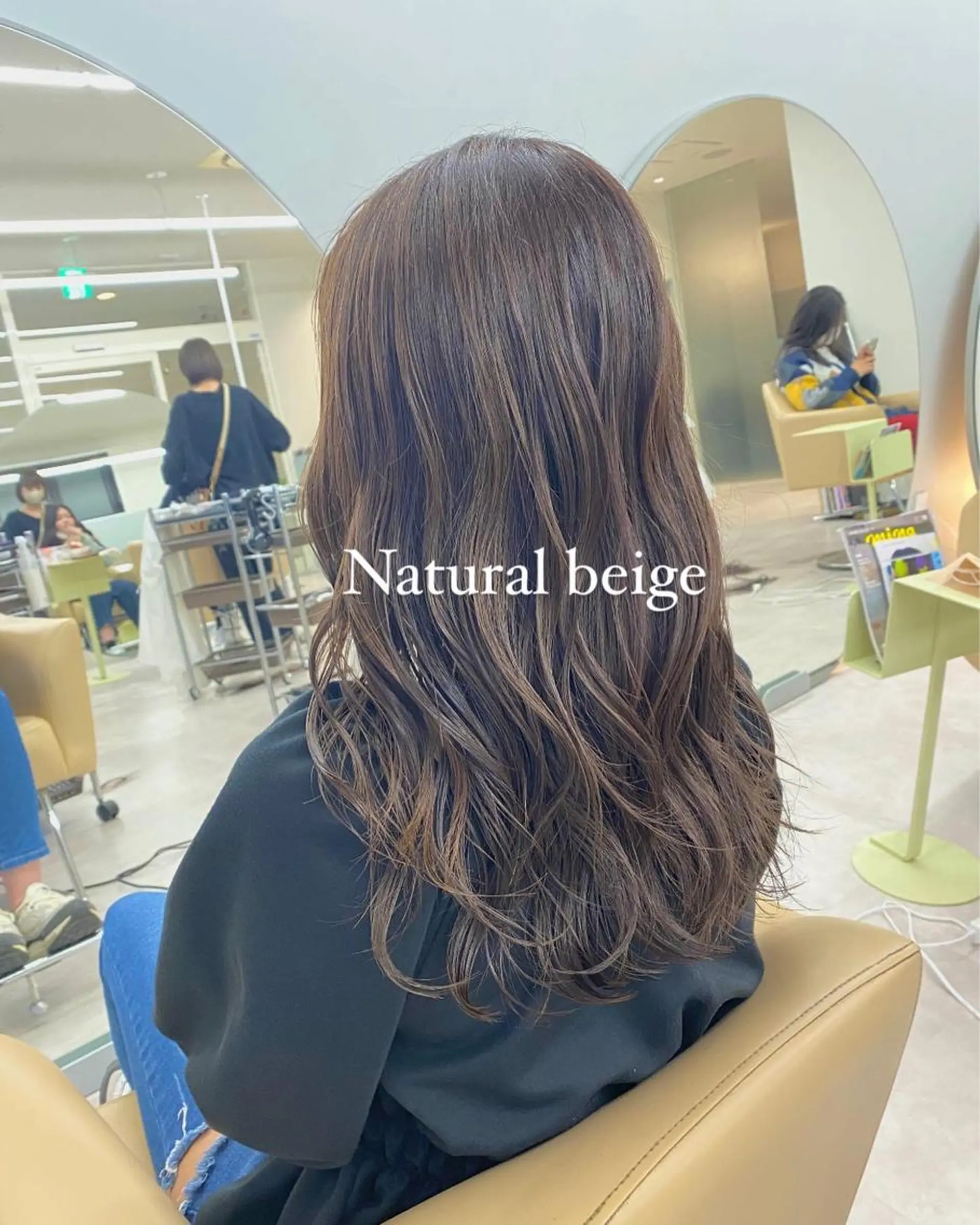 ロング カラー ベージュカラー ハイライトカラー ハイライト 🥀デザインカラー 難波 秀喜🥀のヘアスタイル