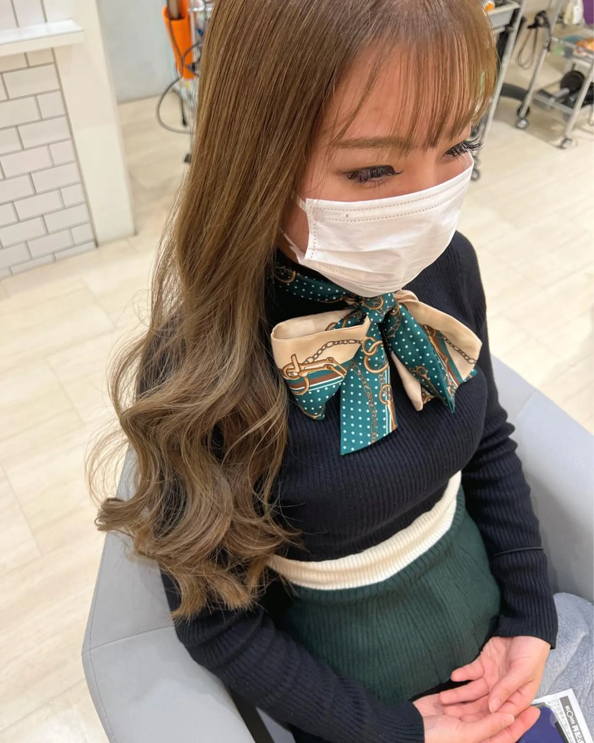 ロング カラー ヘアカラー 河原町/艶髪/西田 晴香のその他イメージ