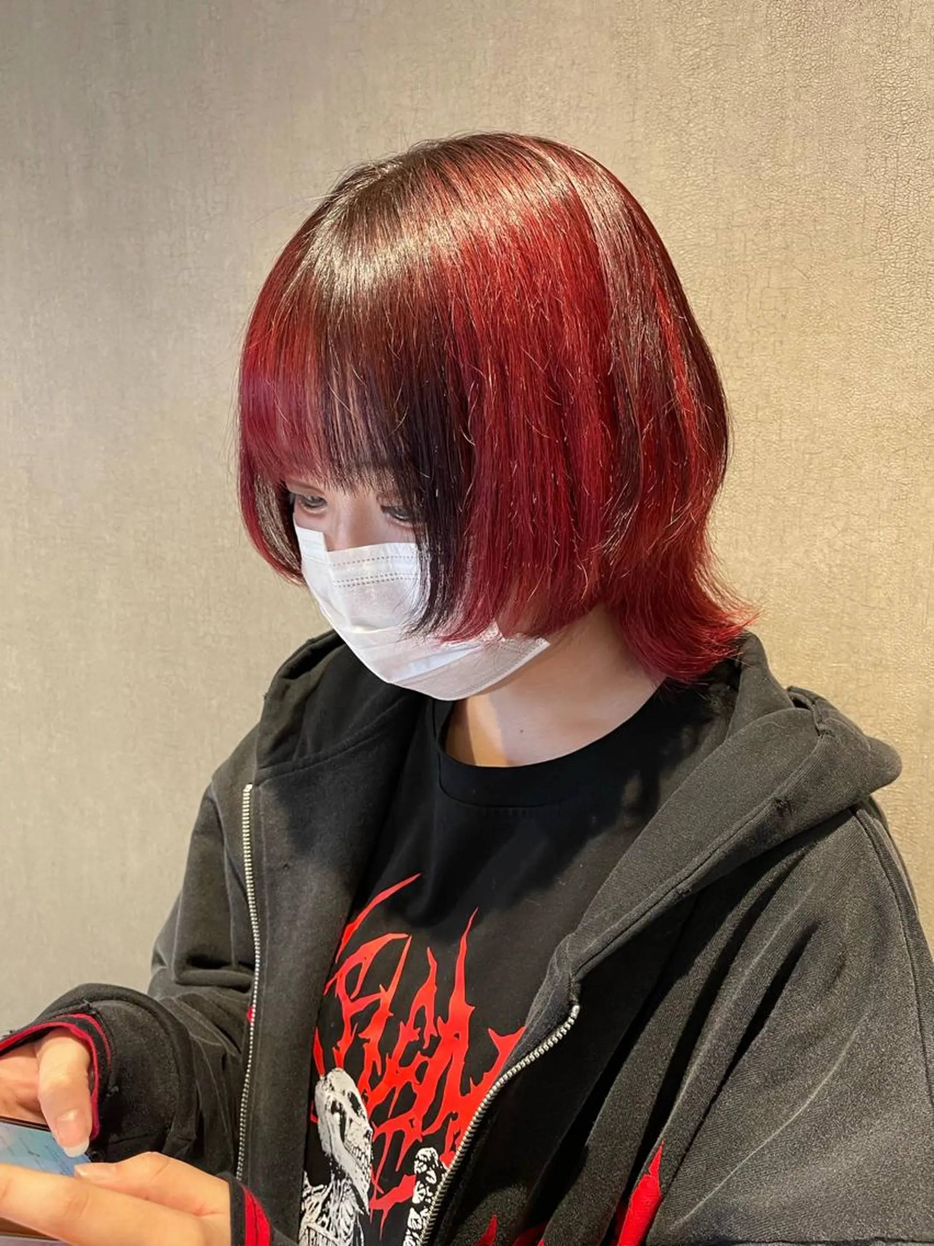 ミディアム ヘアカラー トリートメント 透明感カラー/艶髪/ エクステ/HIROのヘアスタイル