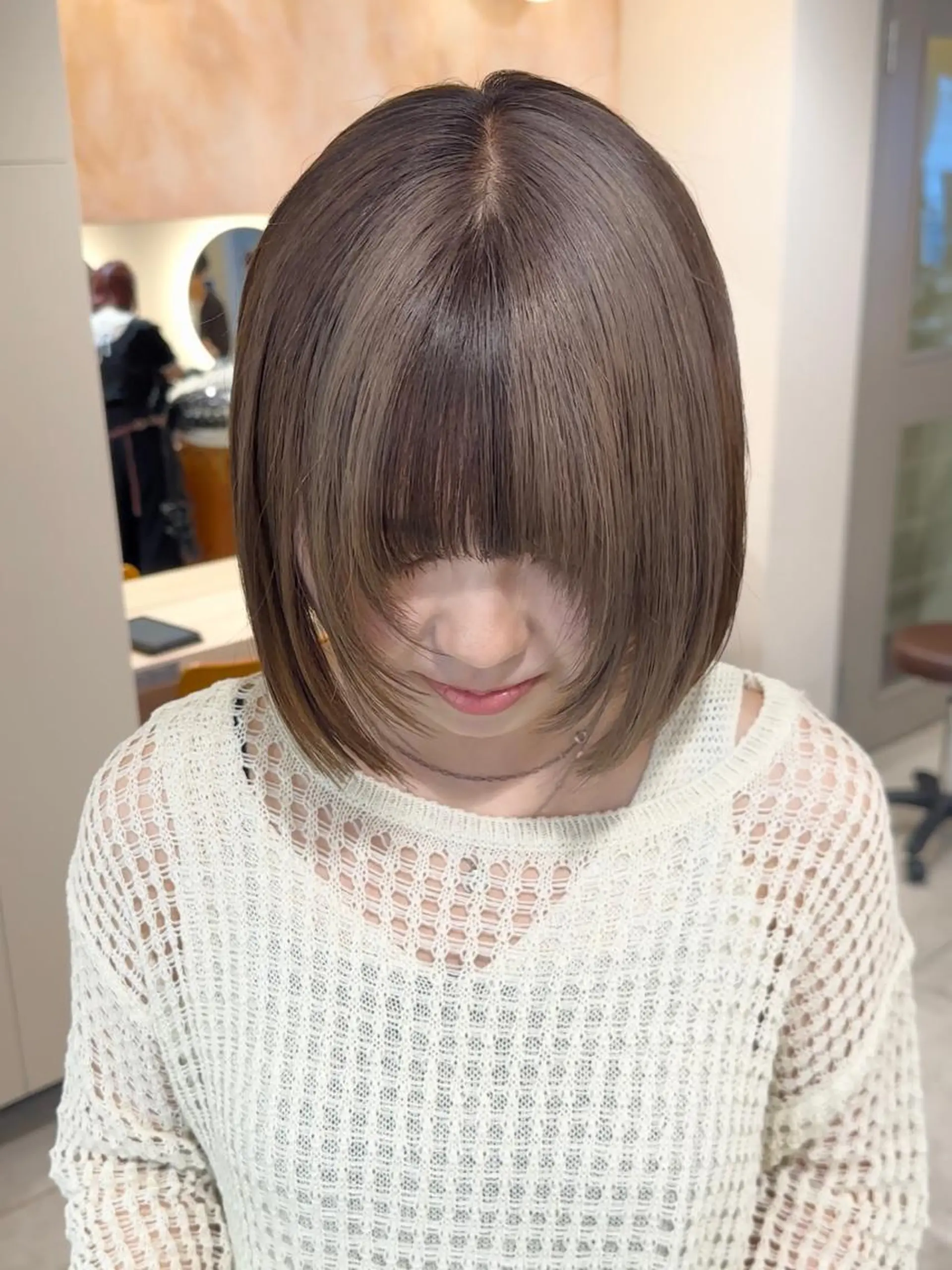 ミディアム カラー パーマ ヘアアレンジ メンズ キッズ ネイル マツエク・マツパ アイブロウ 成人式 切りっぱなしボブ ショートボブ 子どものヘアアレンジ ミディアムパーマ ヘアカラー トリートメント 🦕ウルフカット 🦕ａｋｉｈｏのヘアスタイル