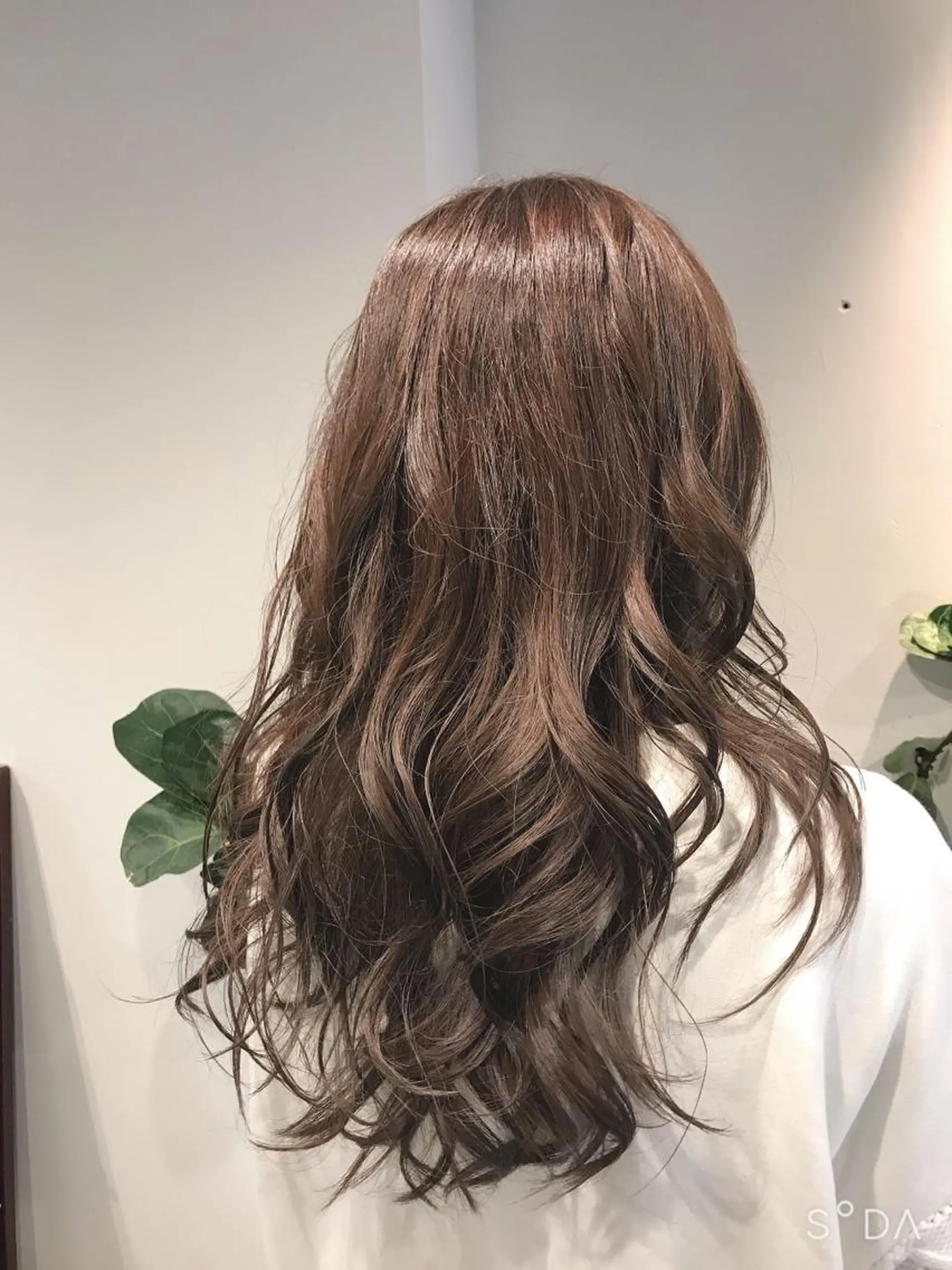 ロング カラー ハイライトカラー ハイライト 田中 巧のヘアスタイル
