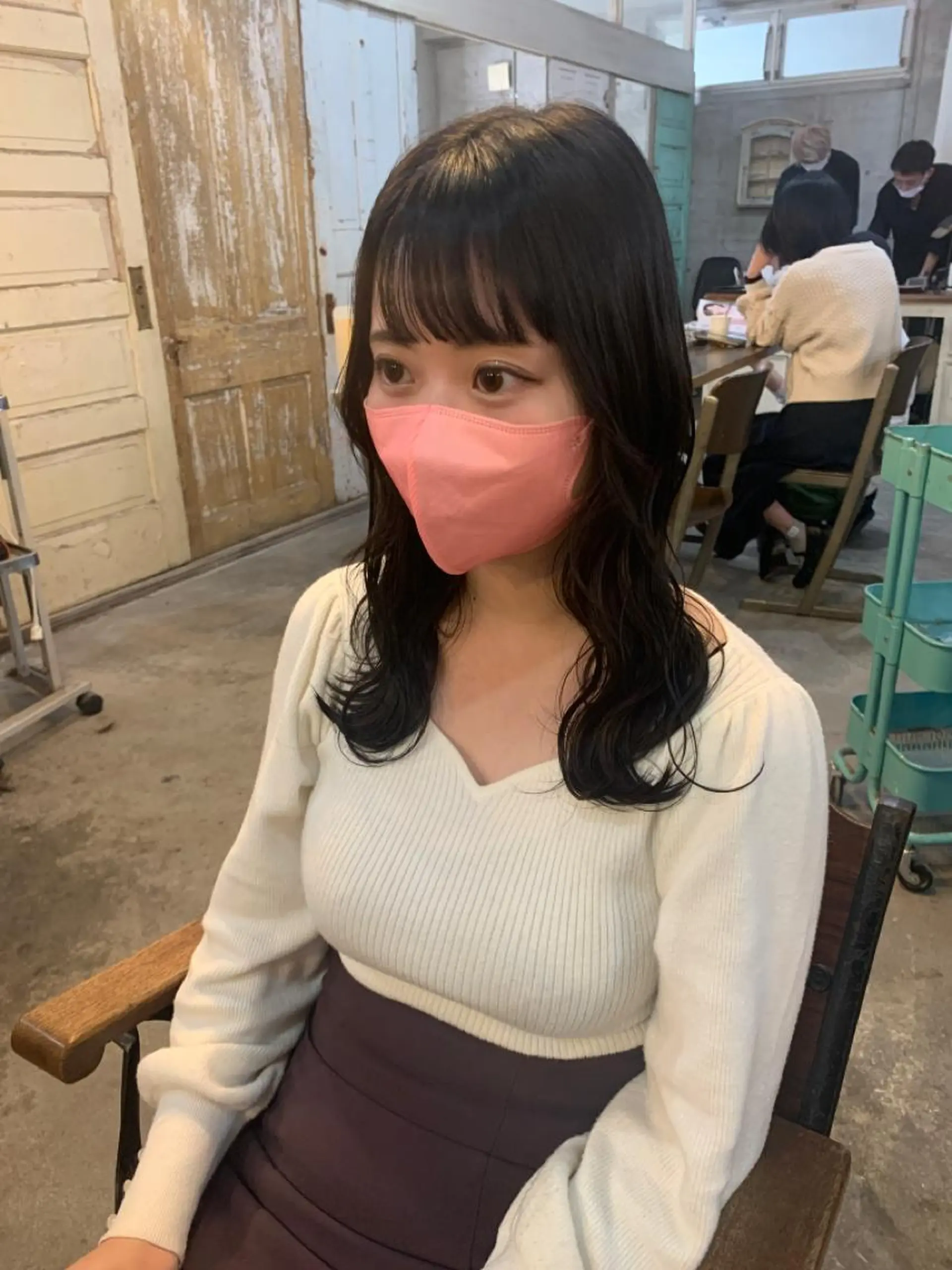 ロング カラー パーマ ヘアアレンジ メンズ キッズ ショートボブ メンズバレイヤージュ メンズブリーチ メンズハイライト メンズハイトーン 🌈難波🌈ベージュ カラー【ヒロム】のヘアスタイル