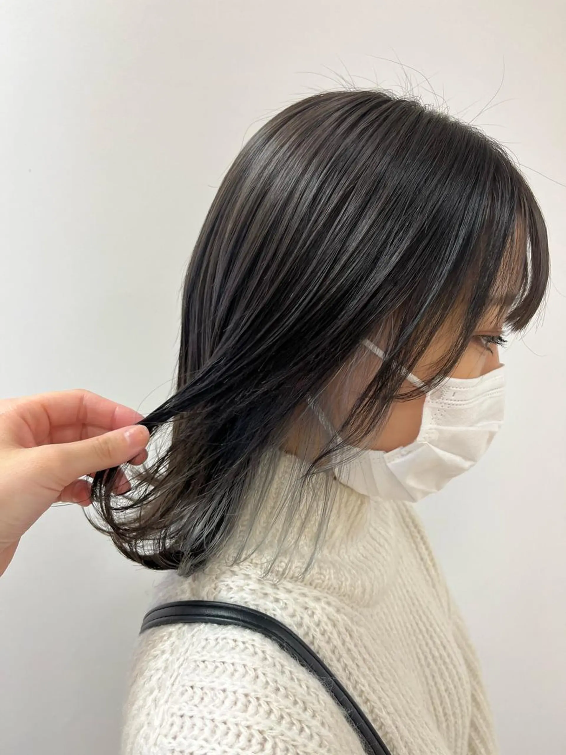 ミディアム カラー ヘアカラー トリートメント m i k u🕊️ 韓国レイヤー/暖色のヘアスタイル
