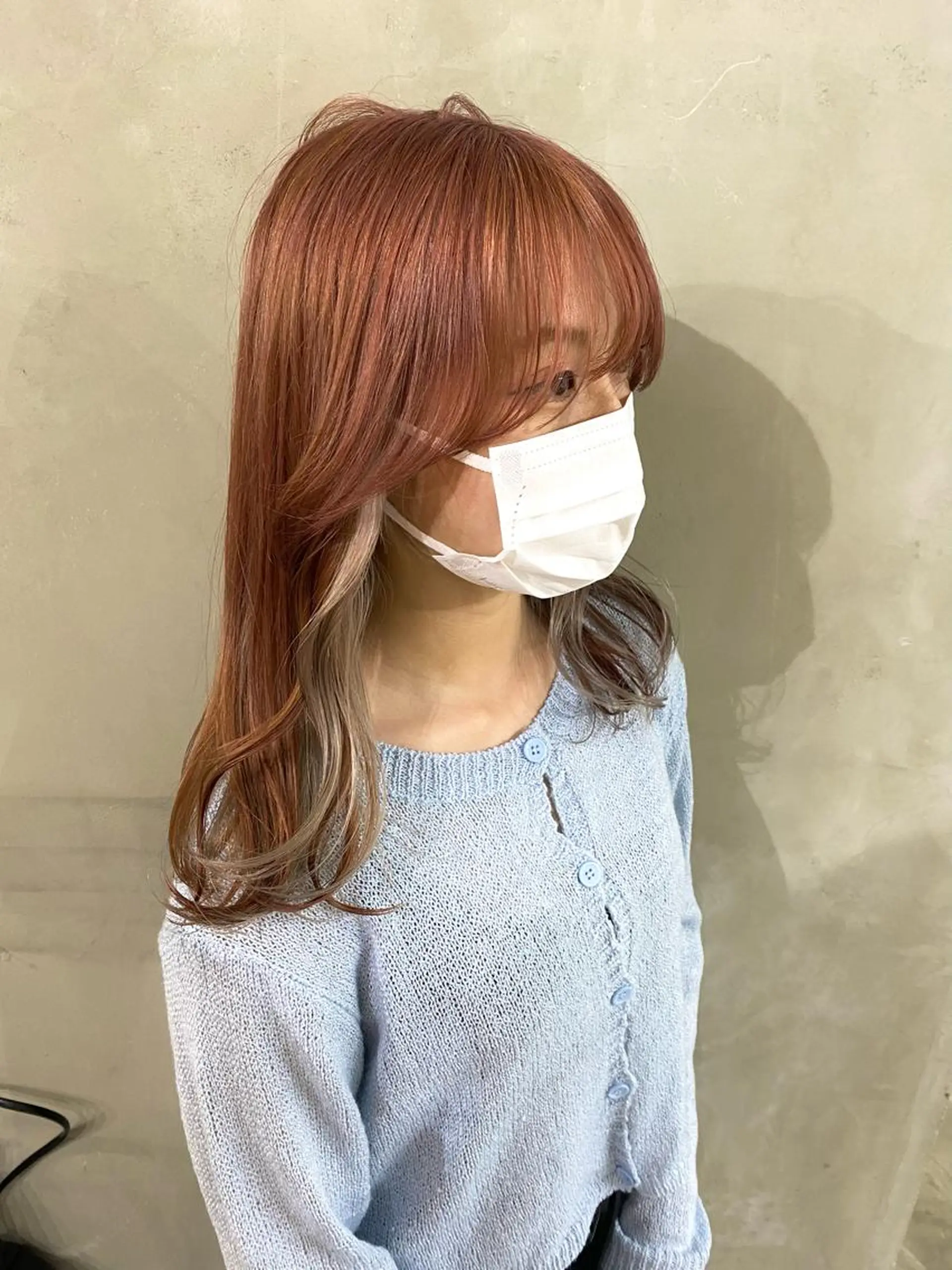 ミディアム カラー ヘアアレンジ メンズ ササキ カズマのヘアスタイル