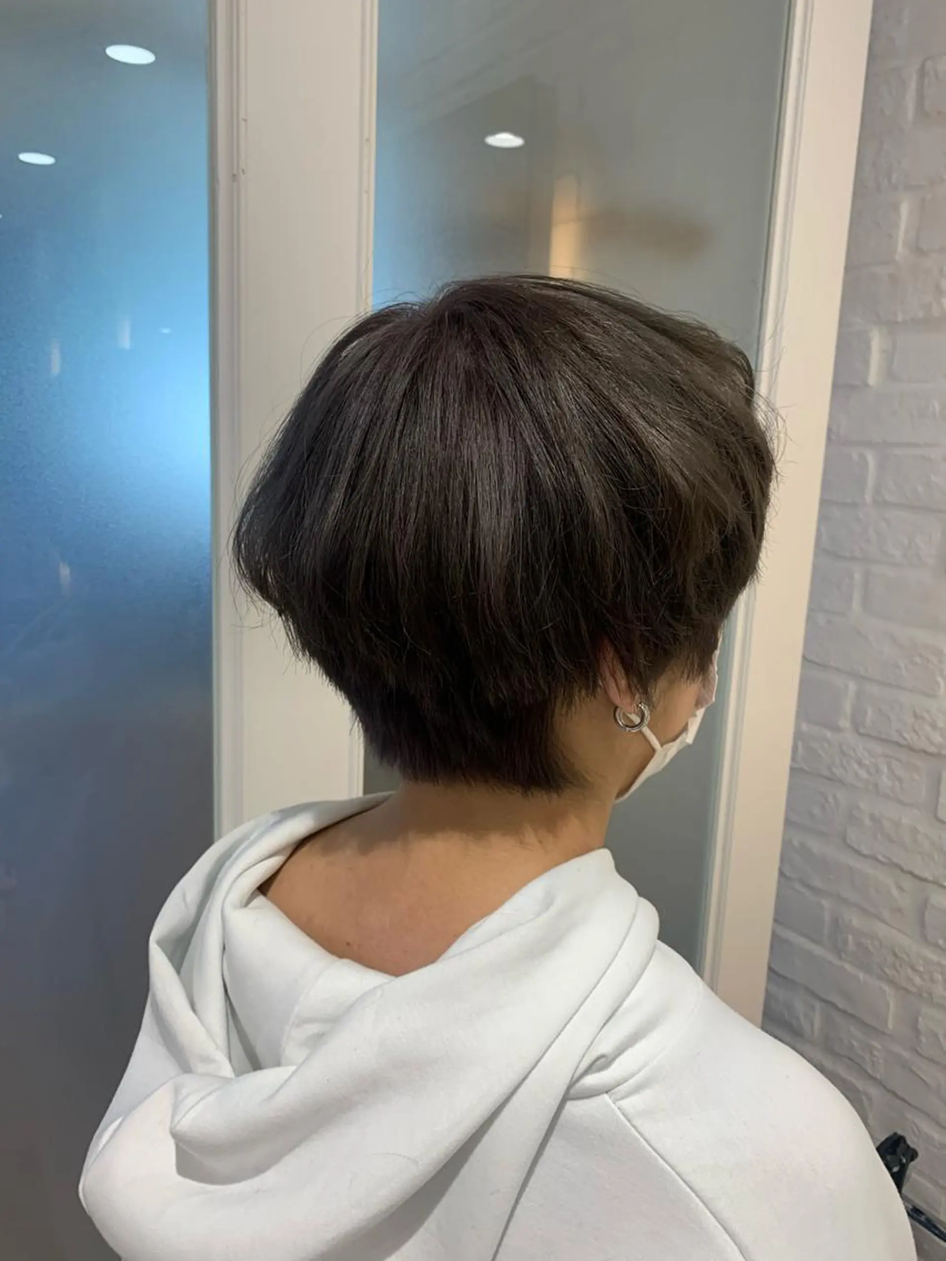 ショート 最新韓国本場ヘア 🇰🇷榎本明日香のヘアスタイル