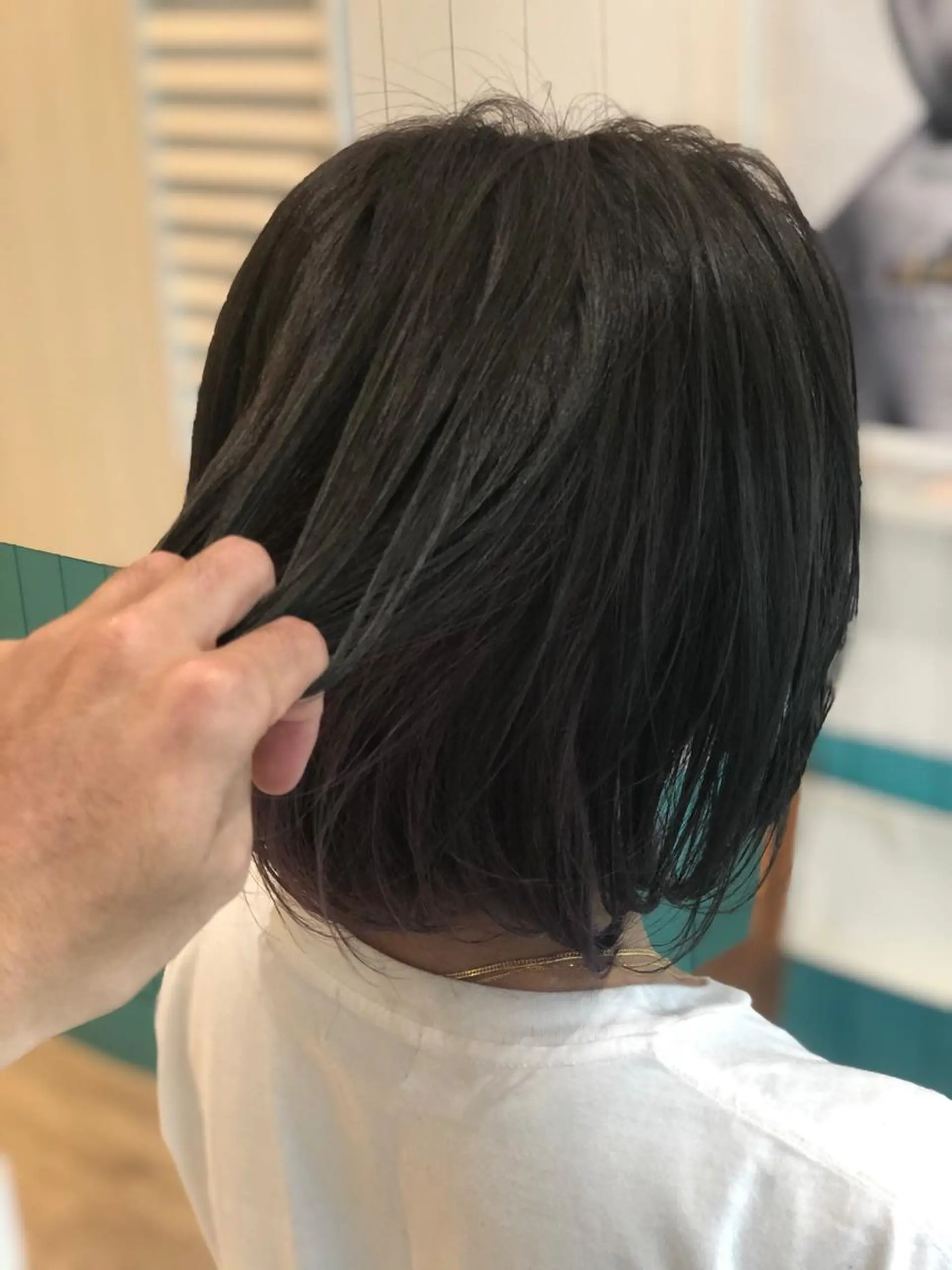 ミディアム カラー グレージュ カーキグレージュ Snaly カラー特化ページのヘアスタイル