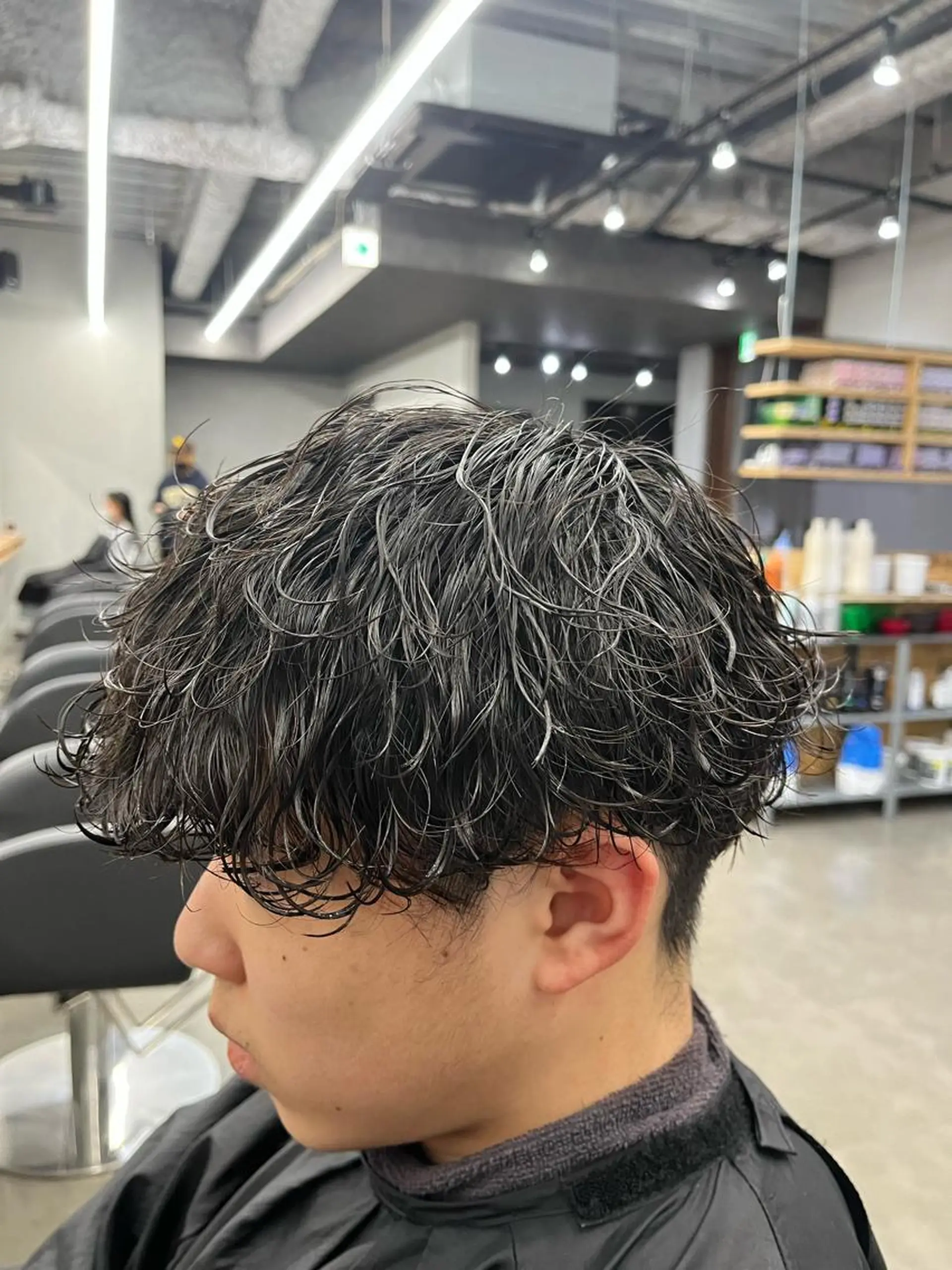 パーマ メンズ メンズパーマ 波巻きパーマ メンズ支持率NO.1 マサキのヘアスタイル