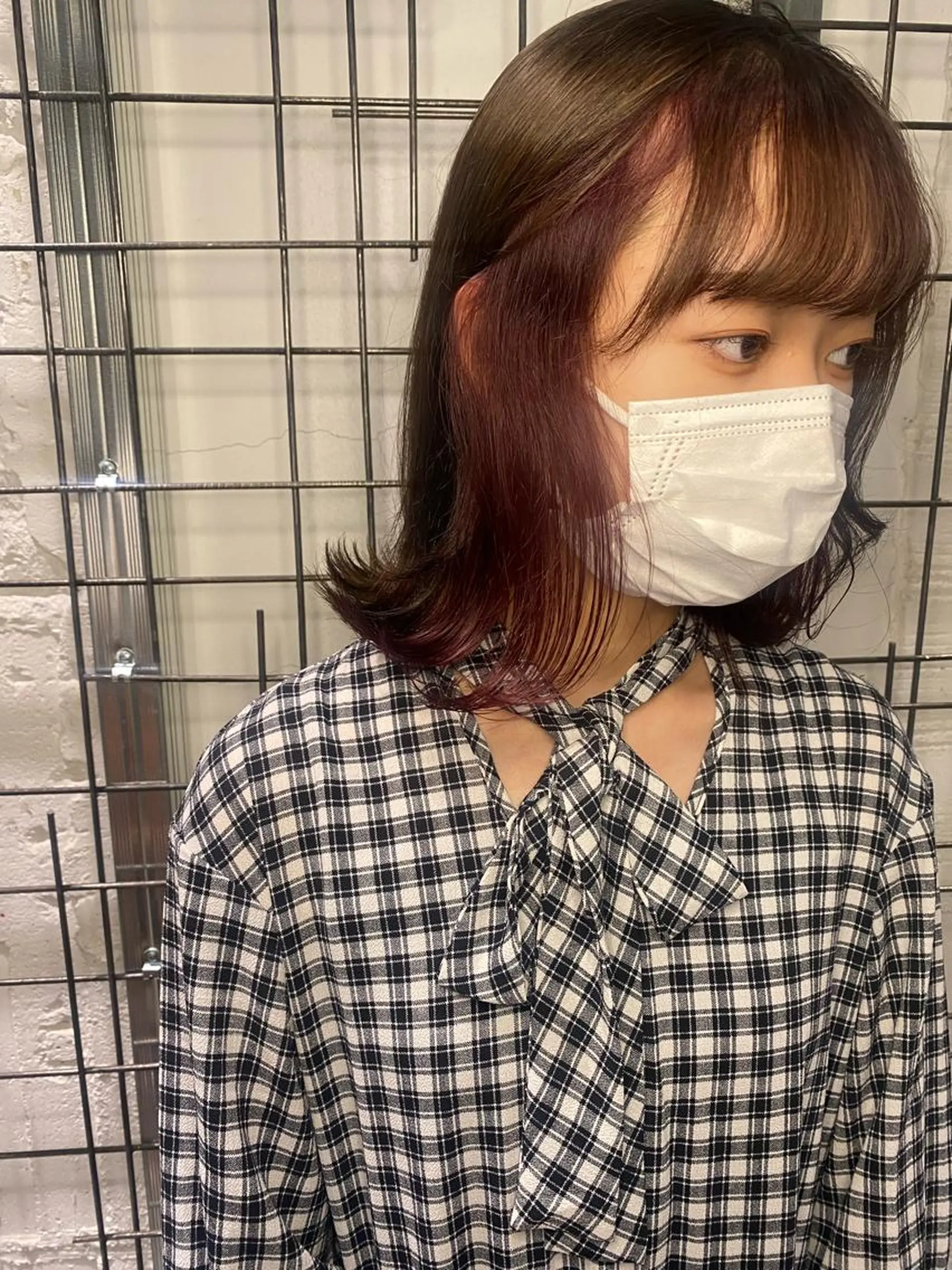 カラー ヘアカラー AYANE 韓国ヘア /レイヤーカットのヘアスタイル