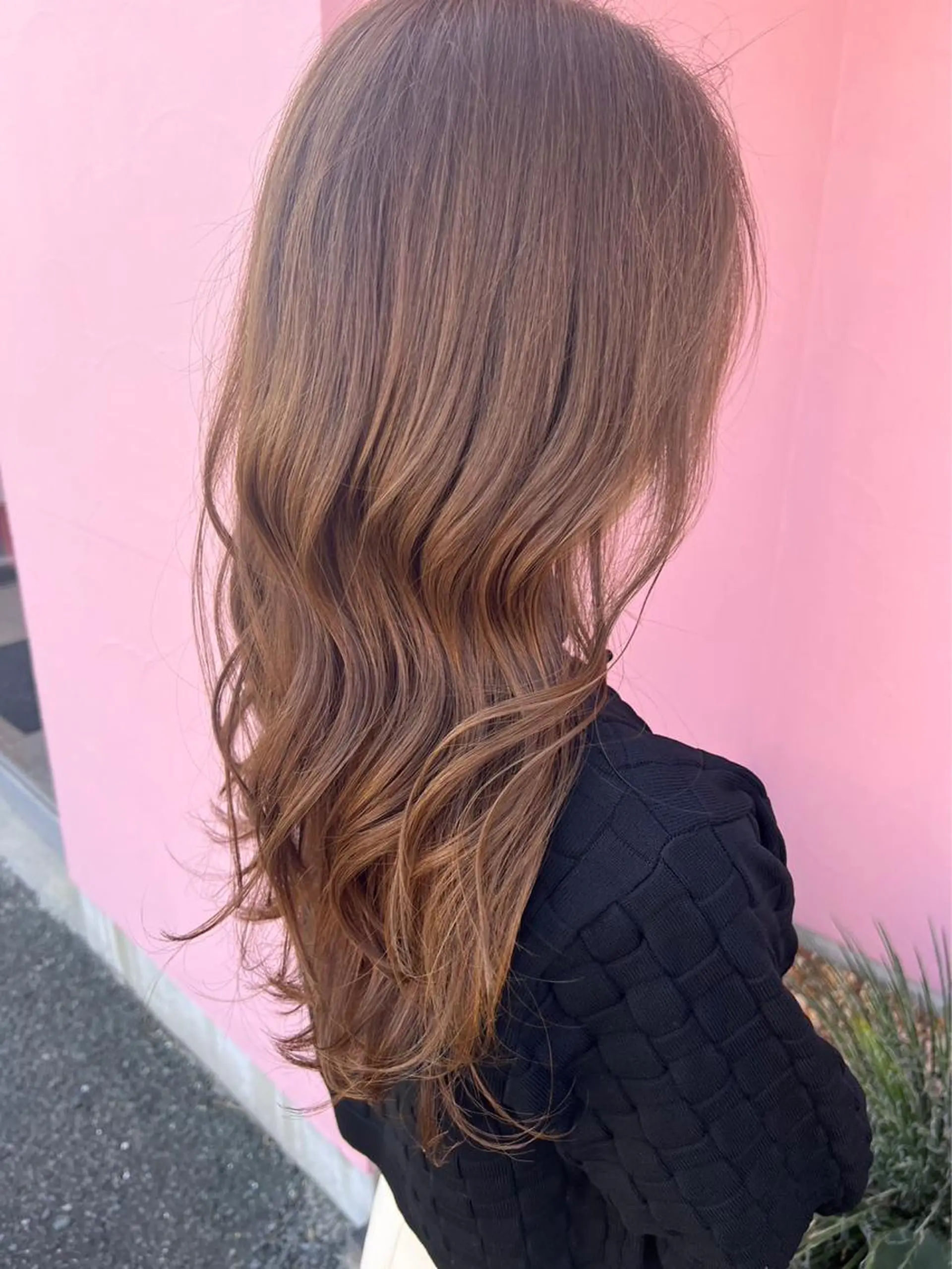 セミロング カラー れいな🌼 ボブ･艶カラー🌼のヘアスタイル