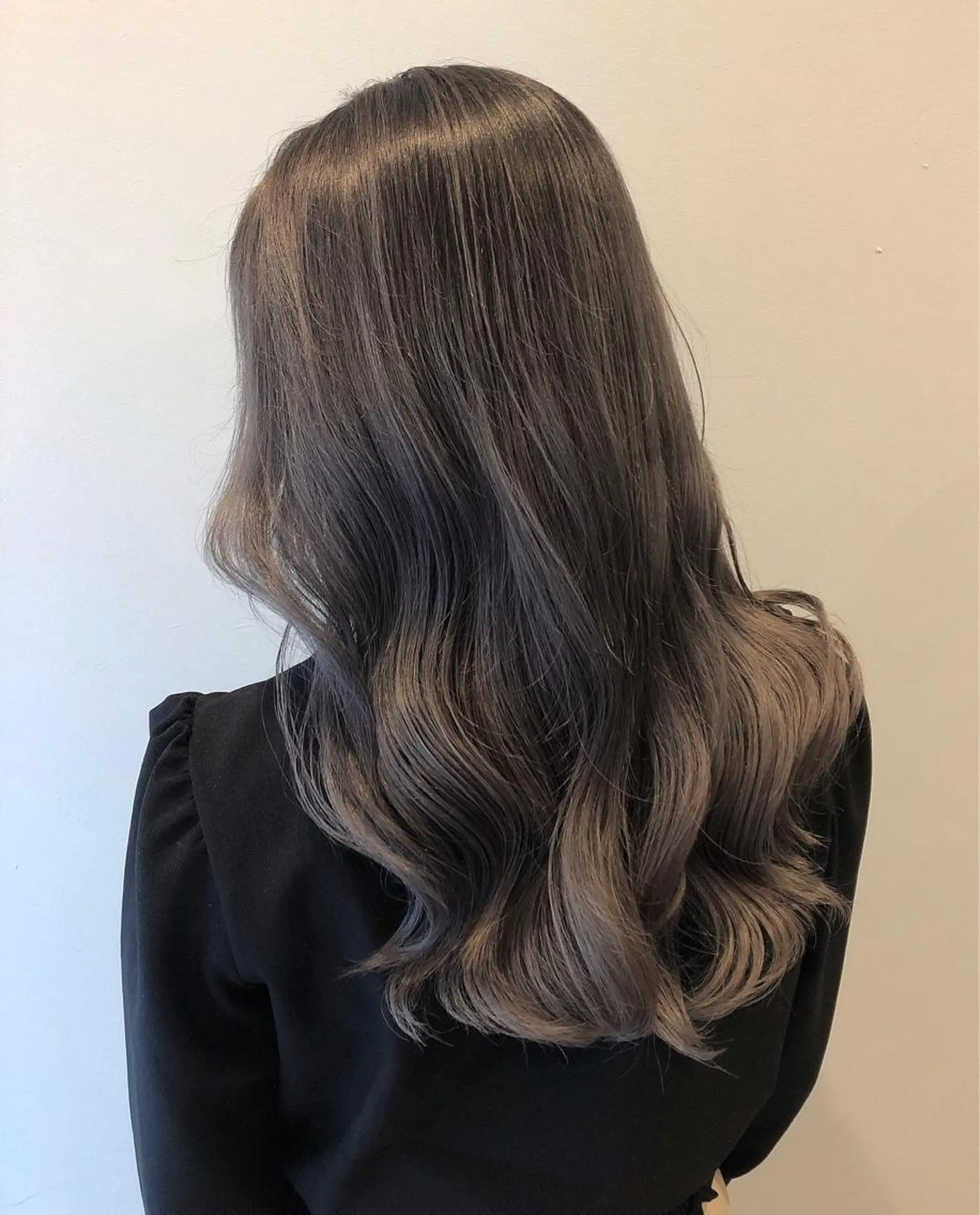 セミロング カラー 韓国風ヘア カット トリートメント mizuki  韓国 ヘア/髪質改善のヘアスタイル