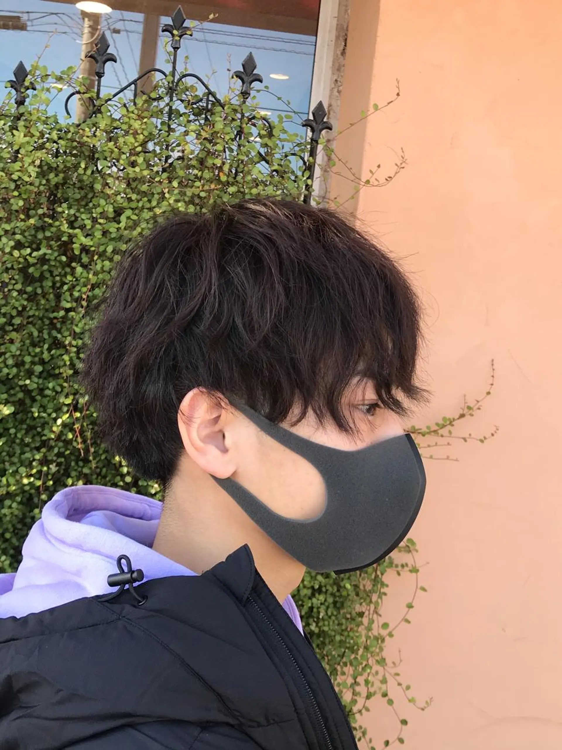 ショート ツイストパーマ 下條 真のヘアスタイル
