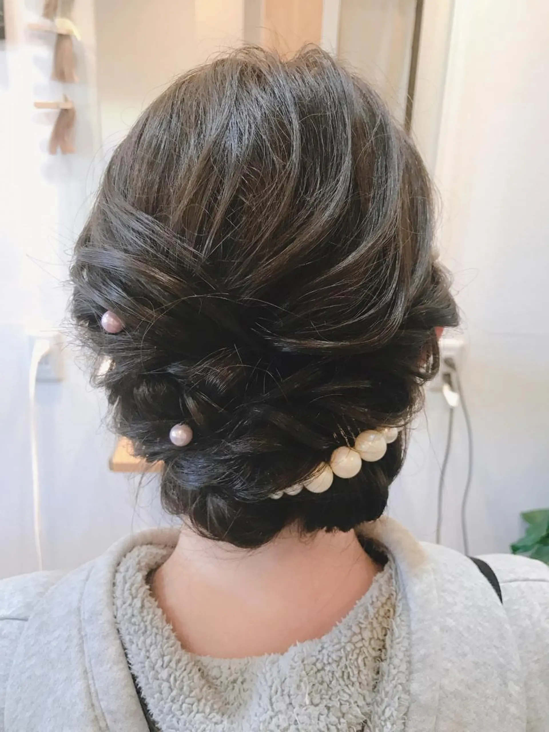 ロング ヘアアレンジ 結婚式・ブライダル ヘアセット ヘア＆エステ フォーチュン所属・石川 奈緒子のヘアスタイル