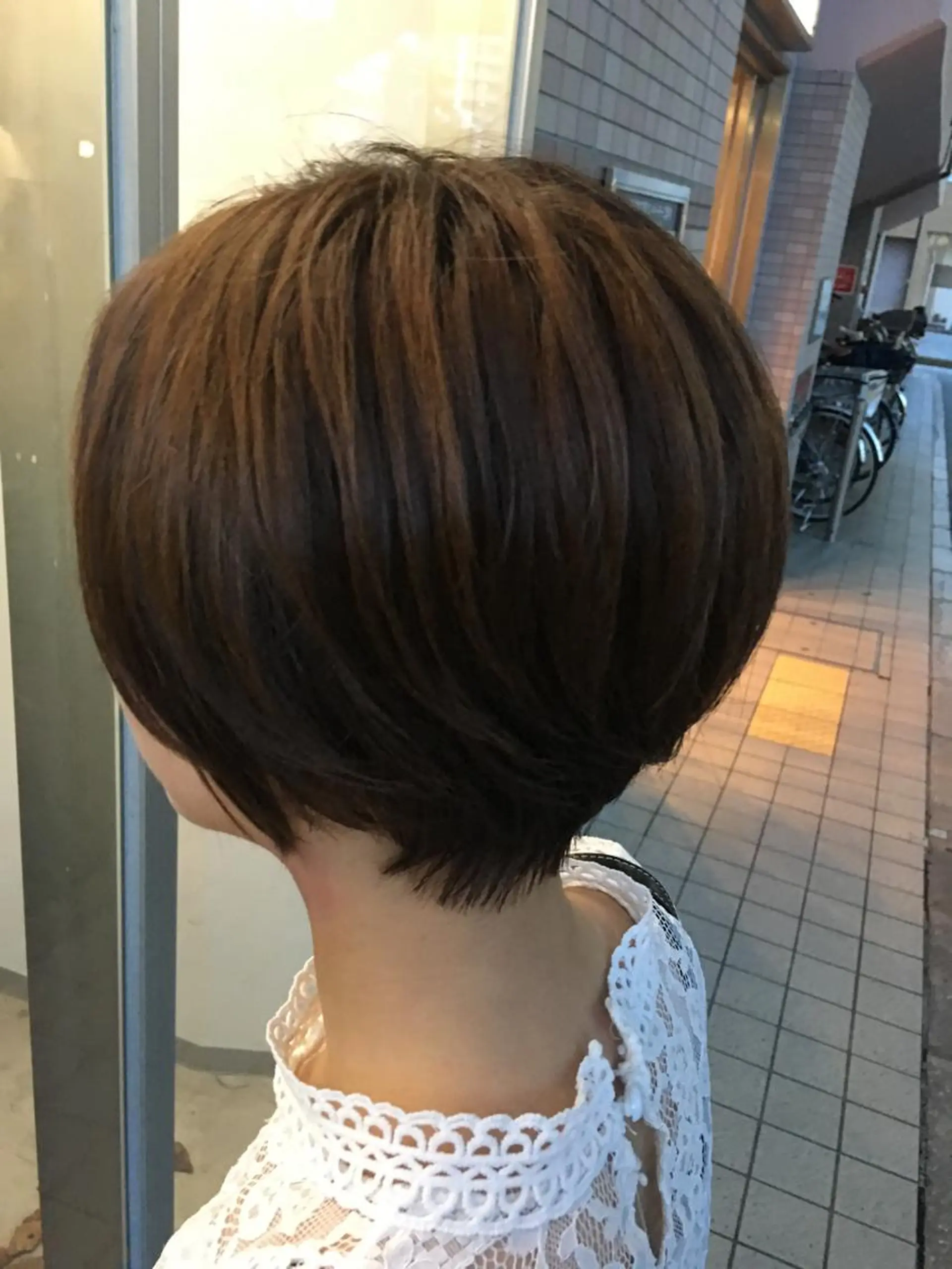 ショート カラー カット ヘアカラー トリートメント Agu  hair rupia 金沢店所属・金沢美容室/ 艶髪/夜営業/JINのヘアスタイル