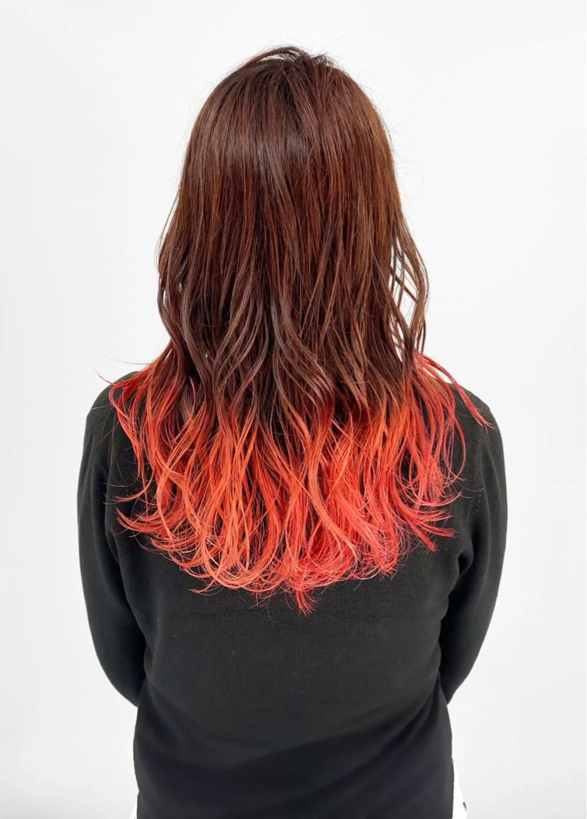 ロング カラー カット ヘアカラー トリートメント 大橋 拓巳のヘアスタイル