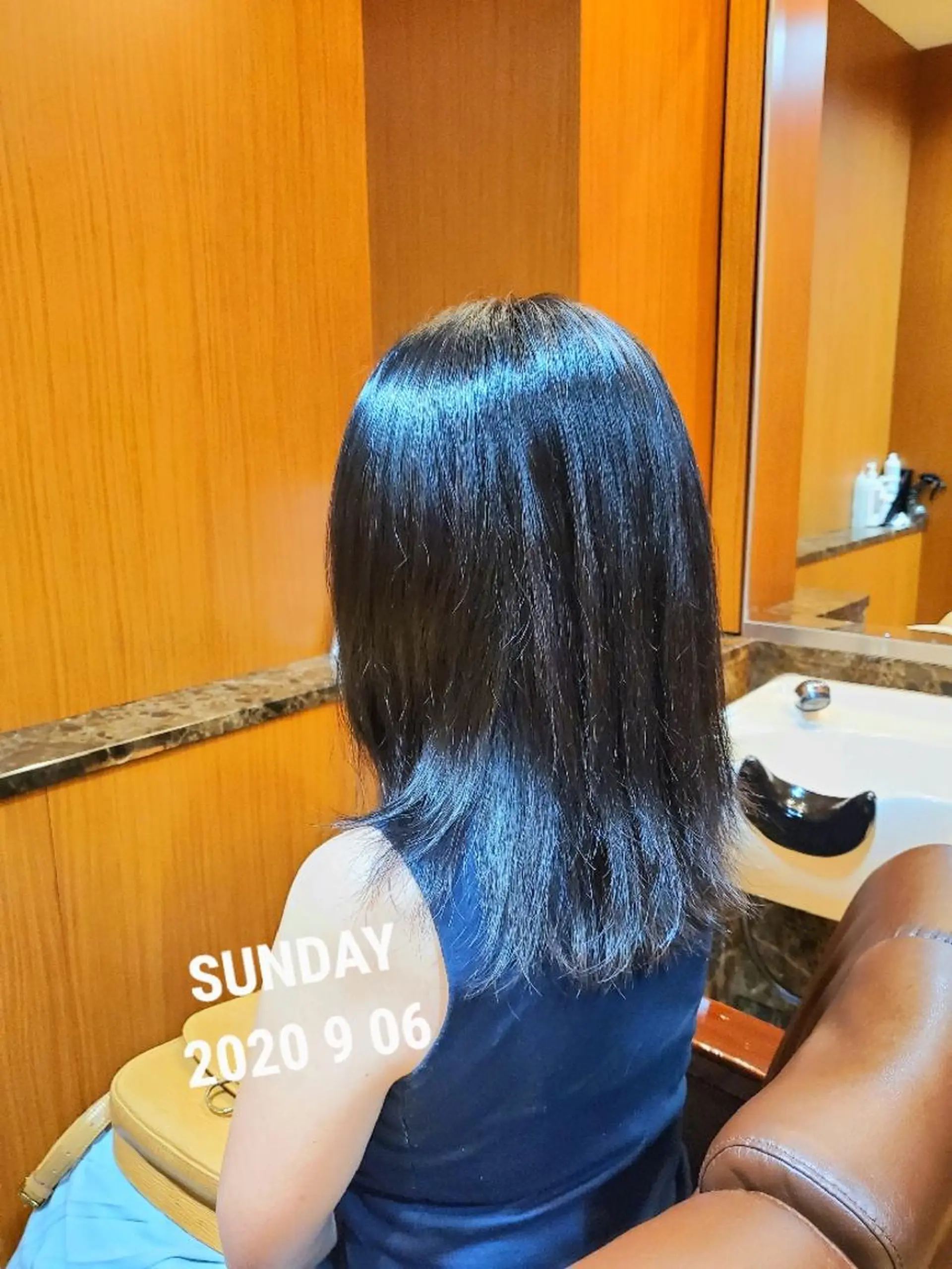 セミロング ヘアアレンジ 💈カット練習したい さとうのヘアスタイル
