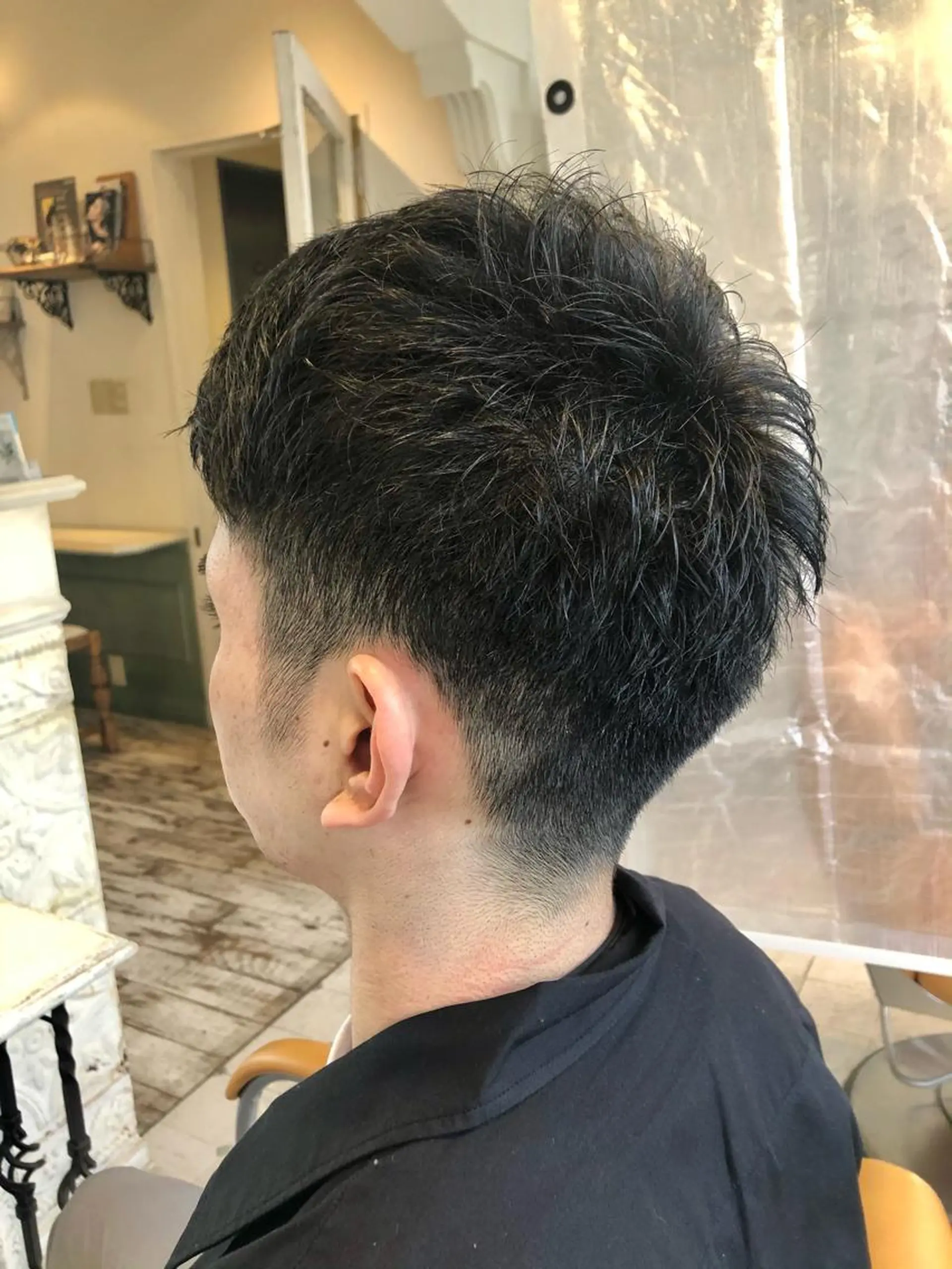 ショート メンズ カット ヘッドスパ 岩谷 愛依のヘアスタイル