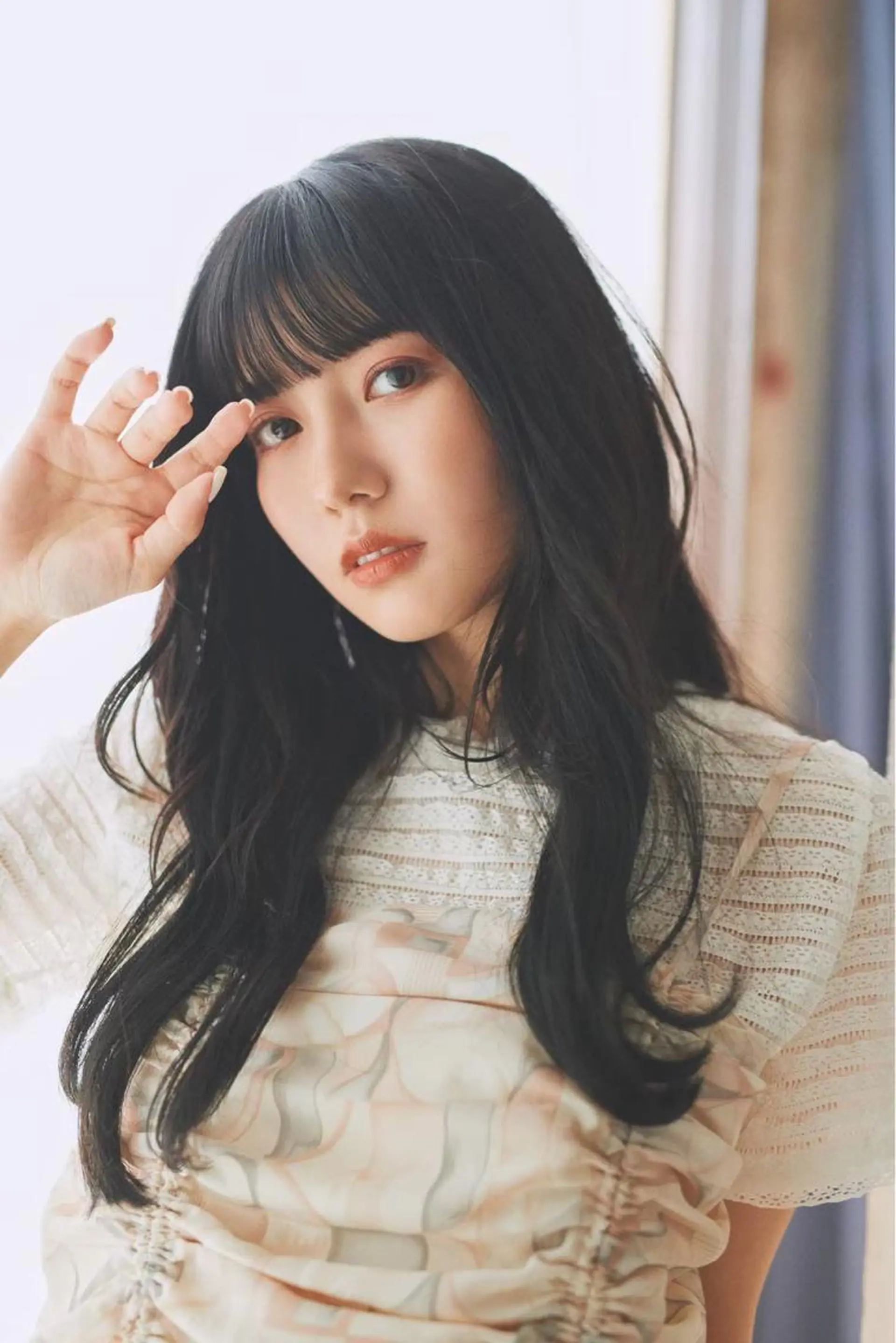 ロング ヘアカラー 縮毛矯正 トリートメント 縮毛矯正/髪質改善 斉藤春のヘアスタイル