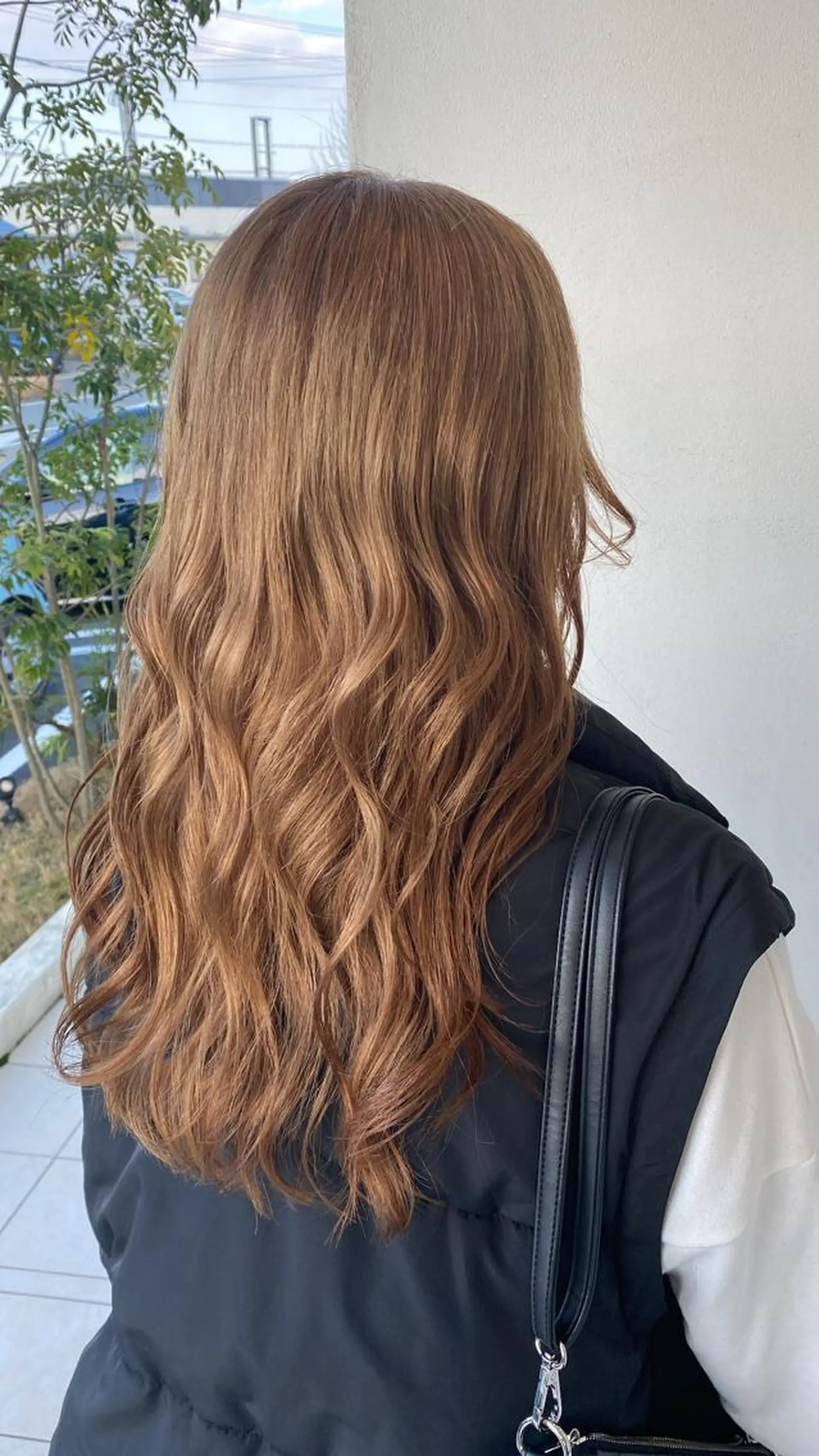 ロング カラー ヘアカラー トリートメント rink / ETOILE +のヘアスタイル