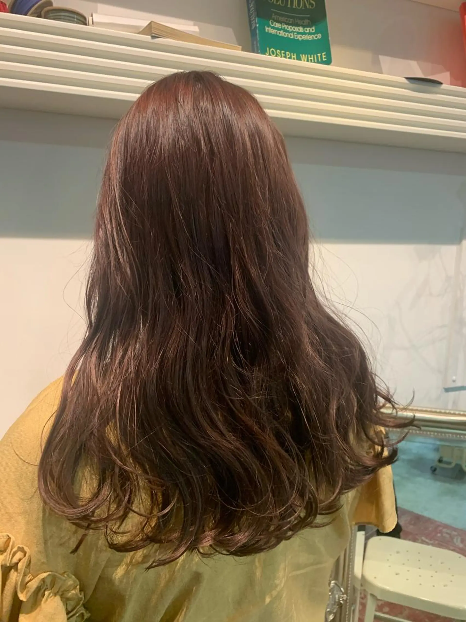 ロング カット ヘアカラー トリートメント ヘッドスパ ヘアセット 山口 竣也のヘアスタイル