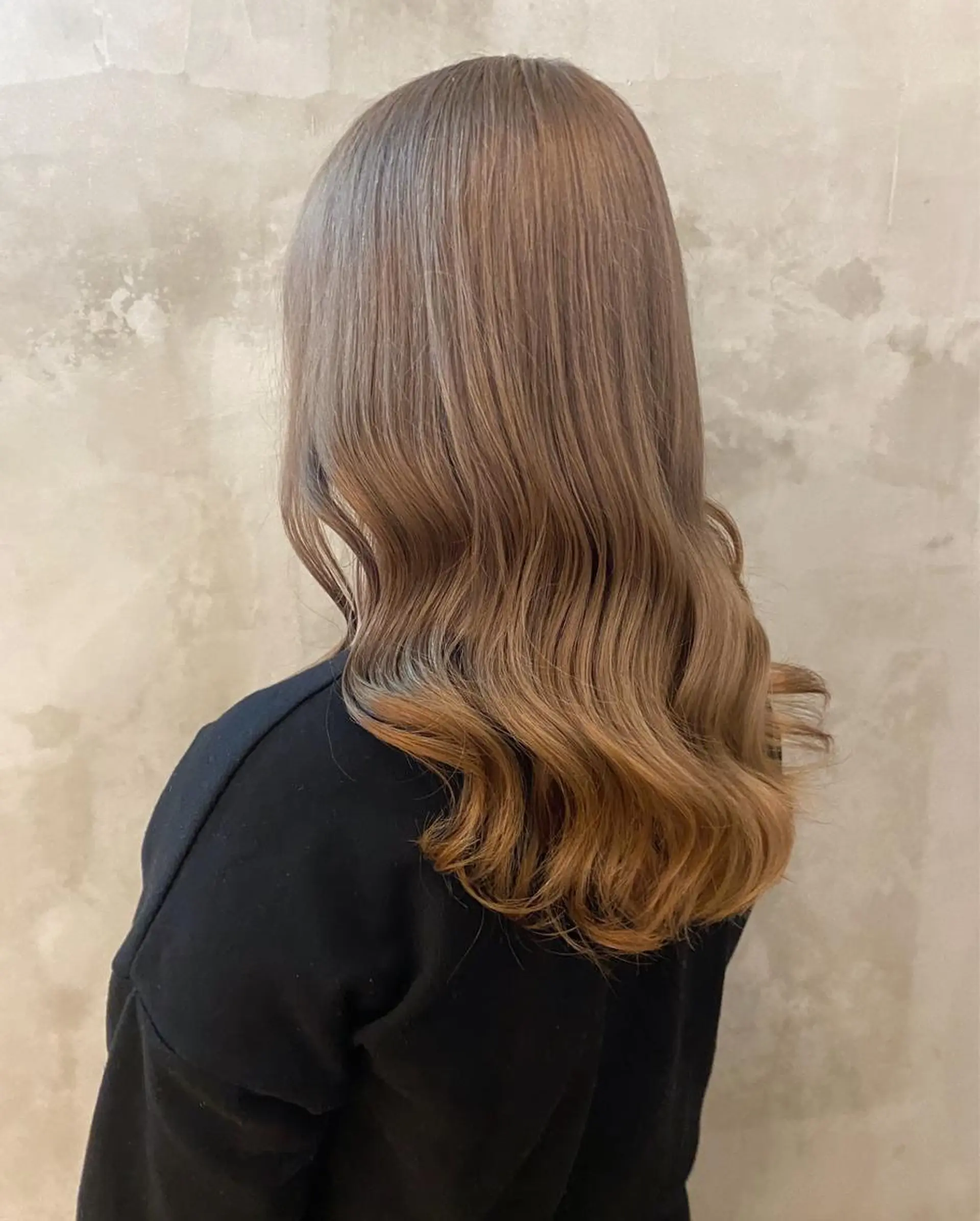 ロング カラー カット ヘアカラー 【＆ koenji】 yukaのヘアスタイル