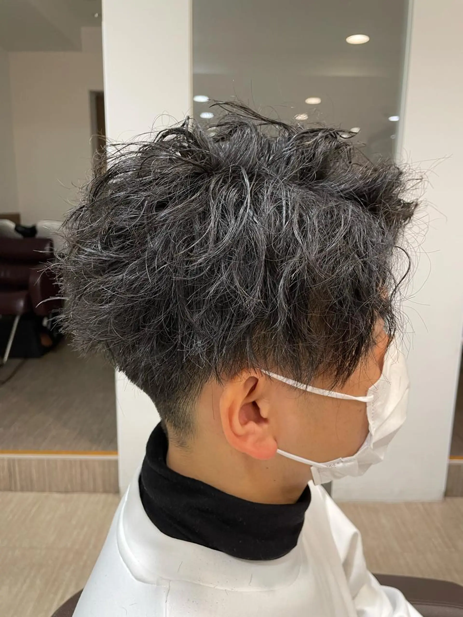 パーマ メンズ 鈴木 拓斗のヘアスタイル