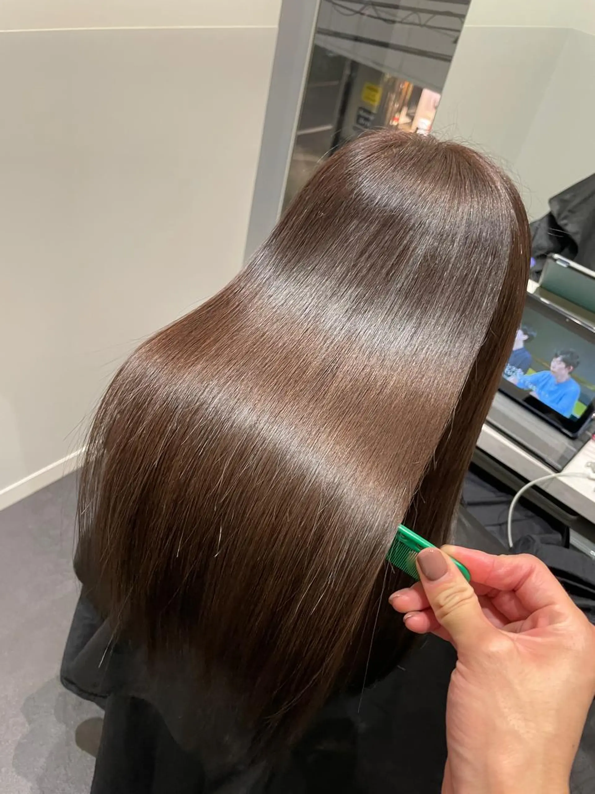 ロング カラー カット トリートメント 🌈本物の髪質改善 森田涼平のヘアスタイル