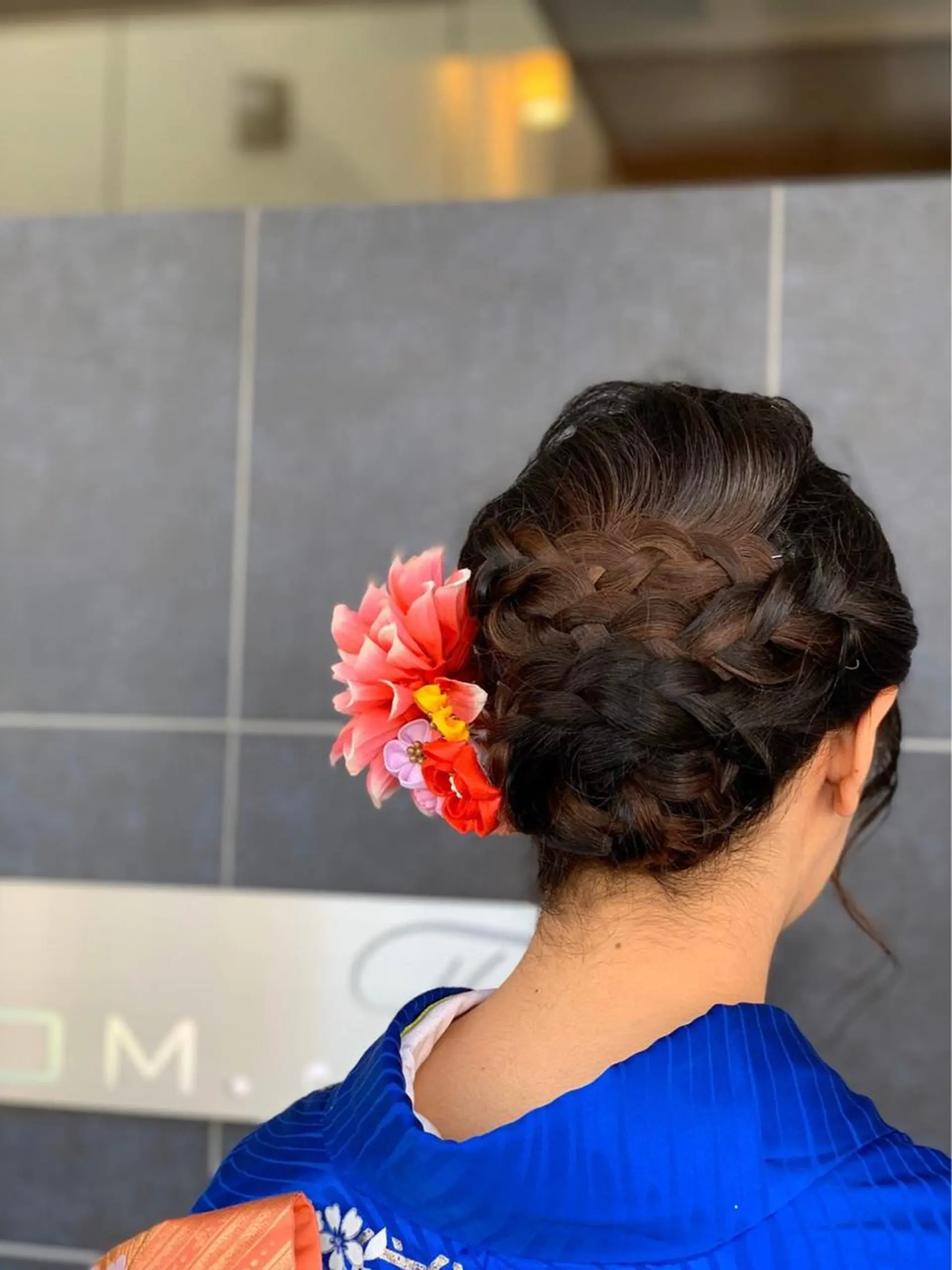 ヘアアレンジ 成人式 田中 巧のヘアスタイル