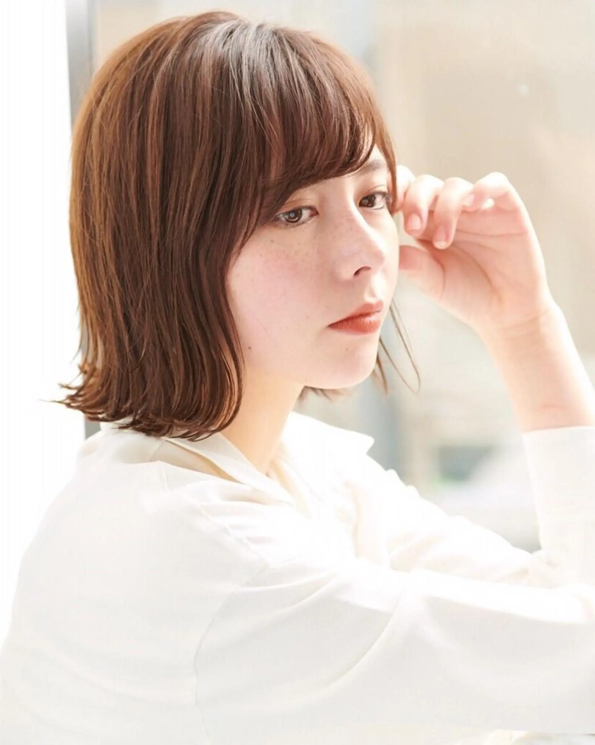 ショート カラー カット トリートメント 💓永坂　美由紀💓 Aujuaソムリエのヘアスタイル