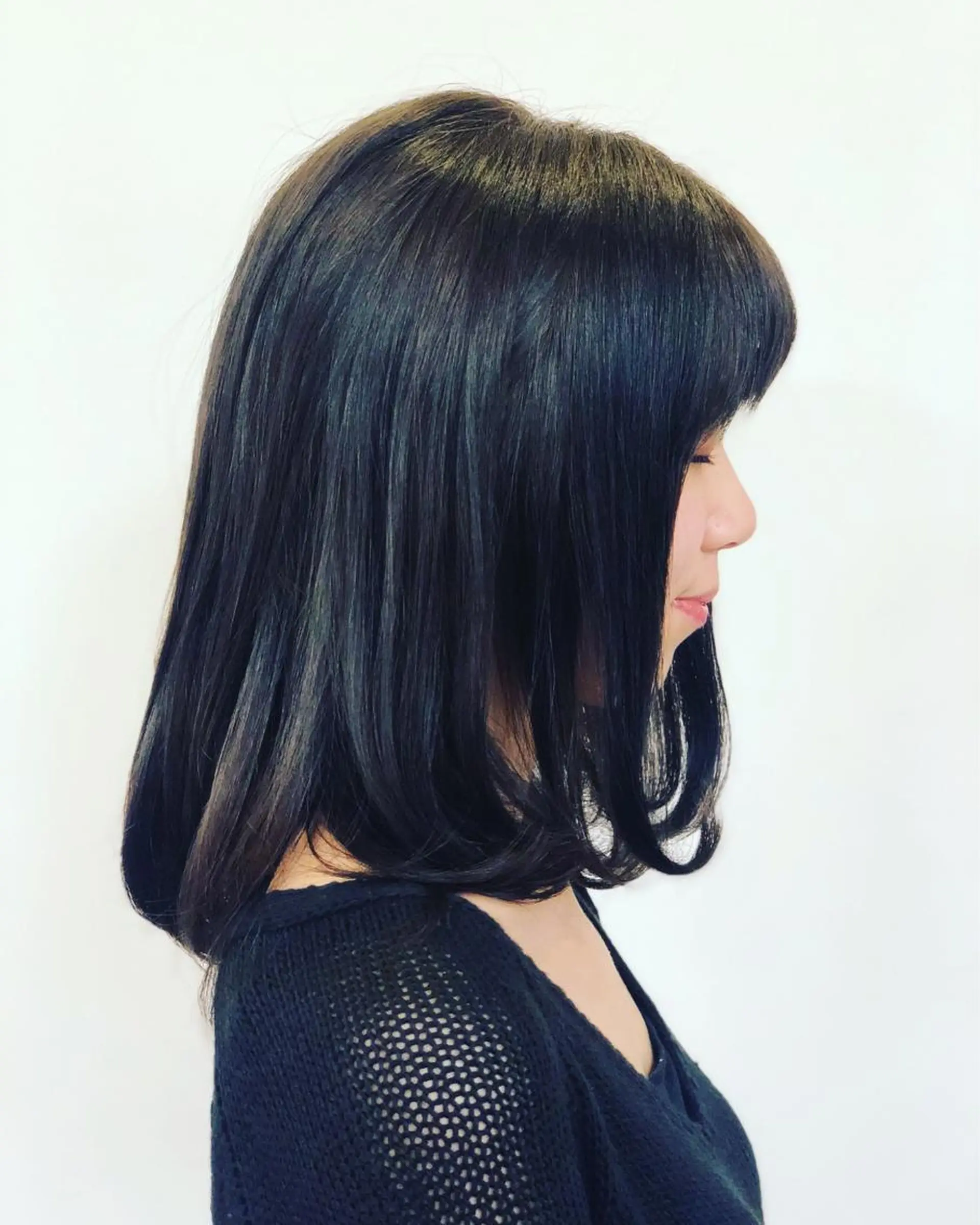 ミディアム カラー PANOLA所属・加藤 理沙のヘアスタイル