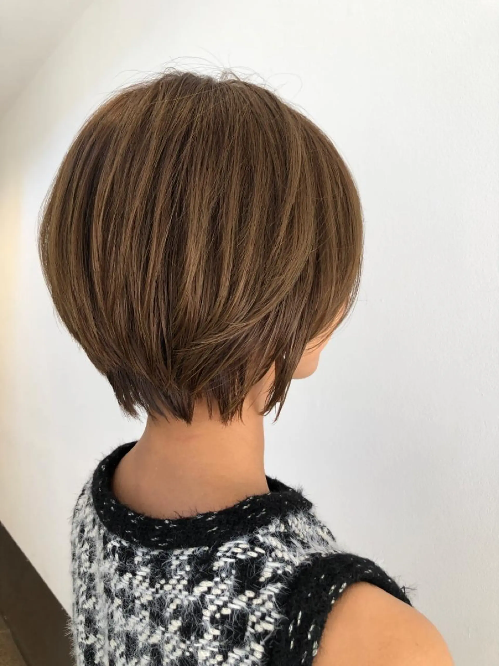 ショート 佐々木 シホミのヘアスタイル