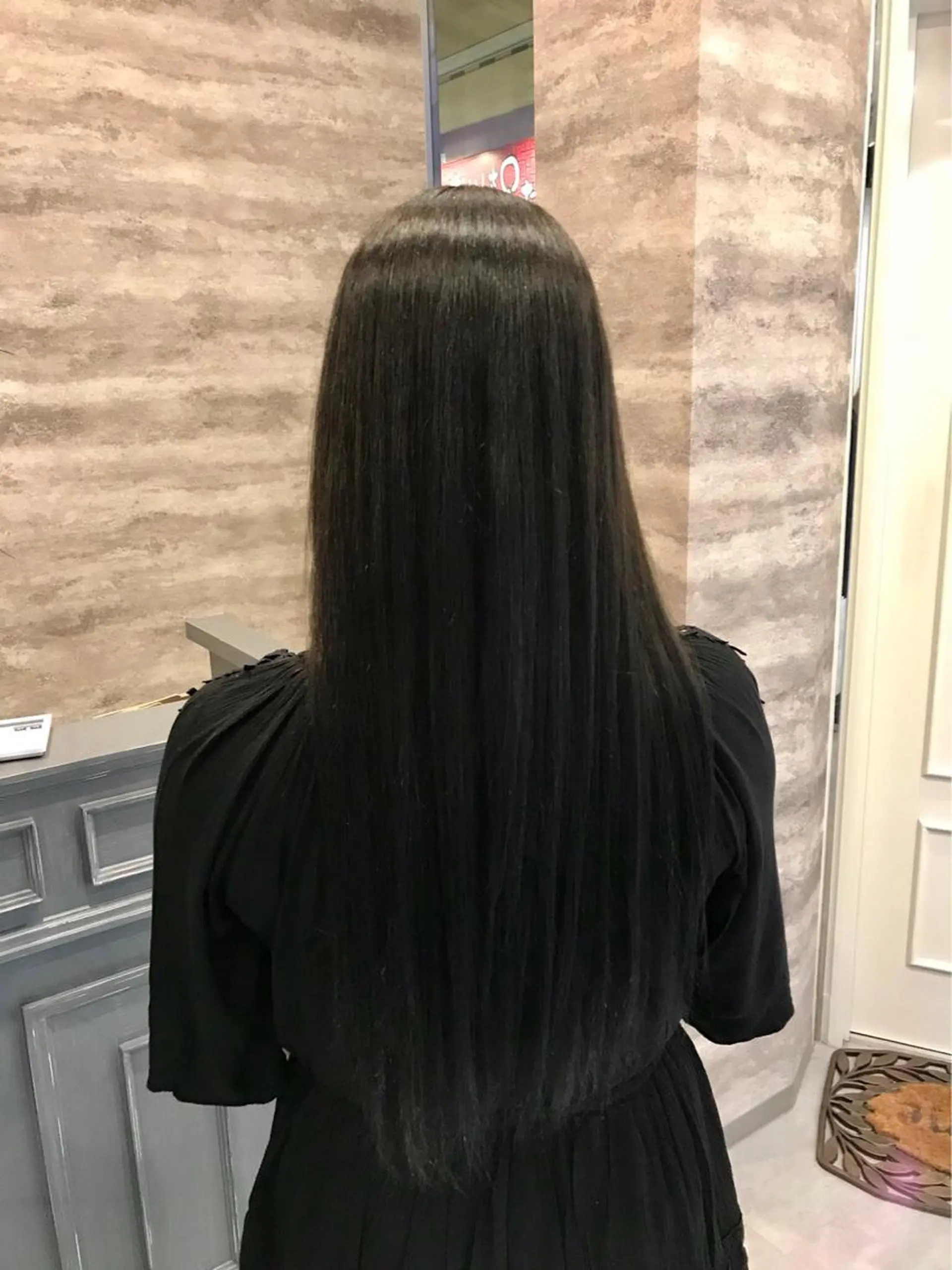ロング カラー グレージュ カーキグレージュ 💈Blanco💈 カラー&ケア🌈のヘアスタイル