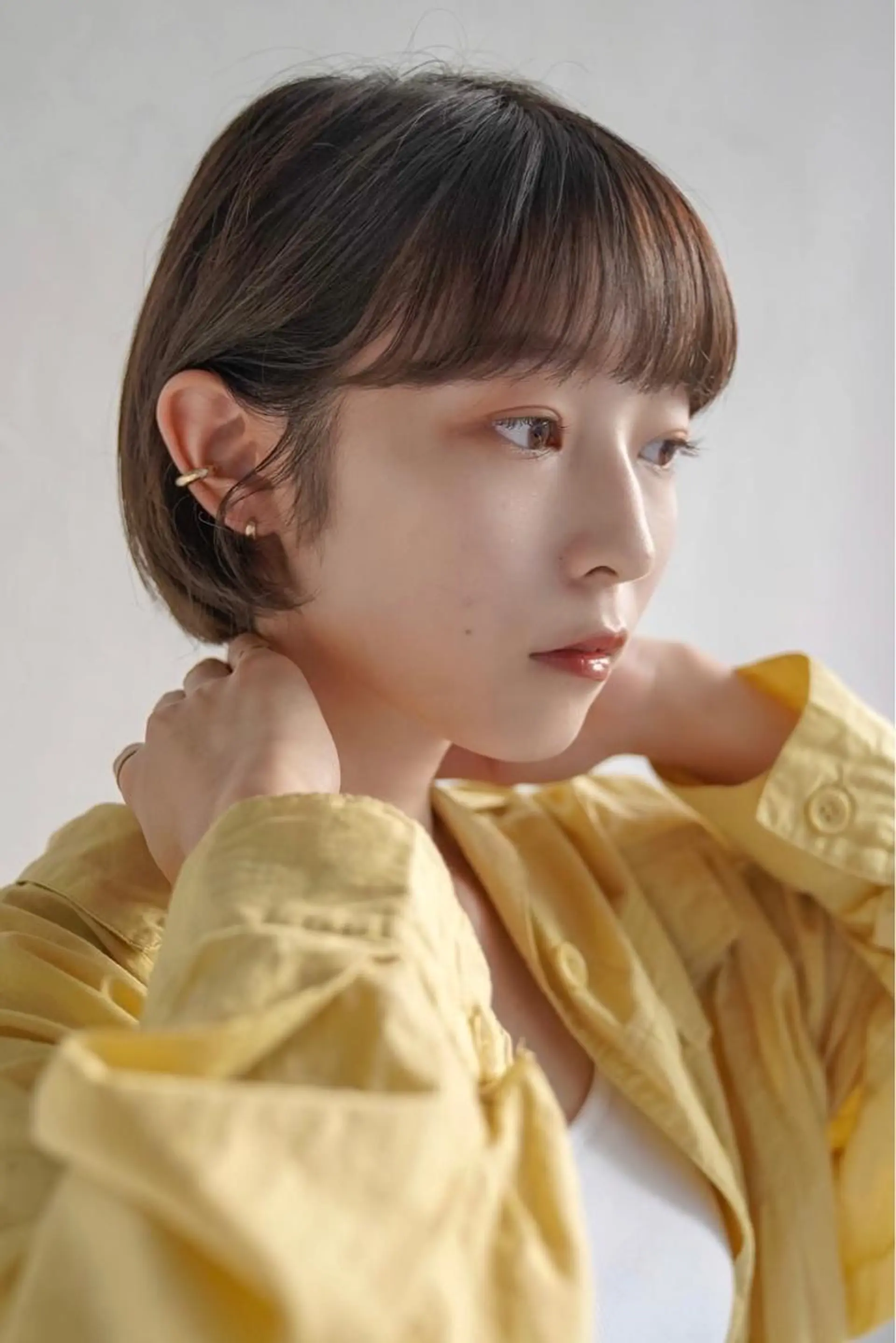ショート カラー カット ヘアカラー トリートメント 🍃ショートヘア🍃 北林春樹のヘアスタイル