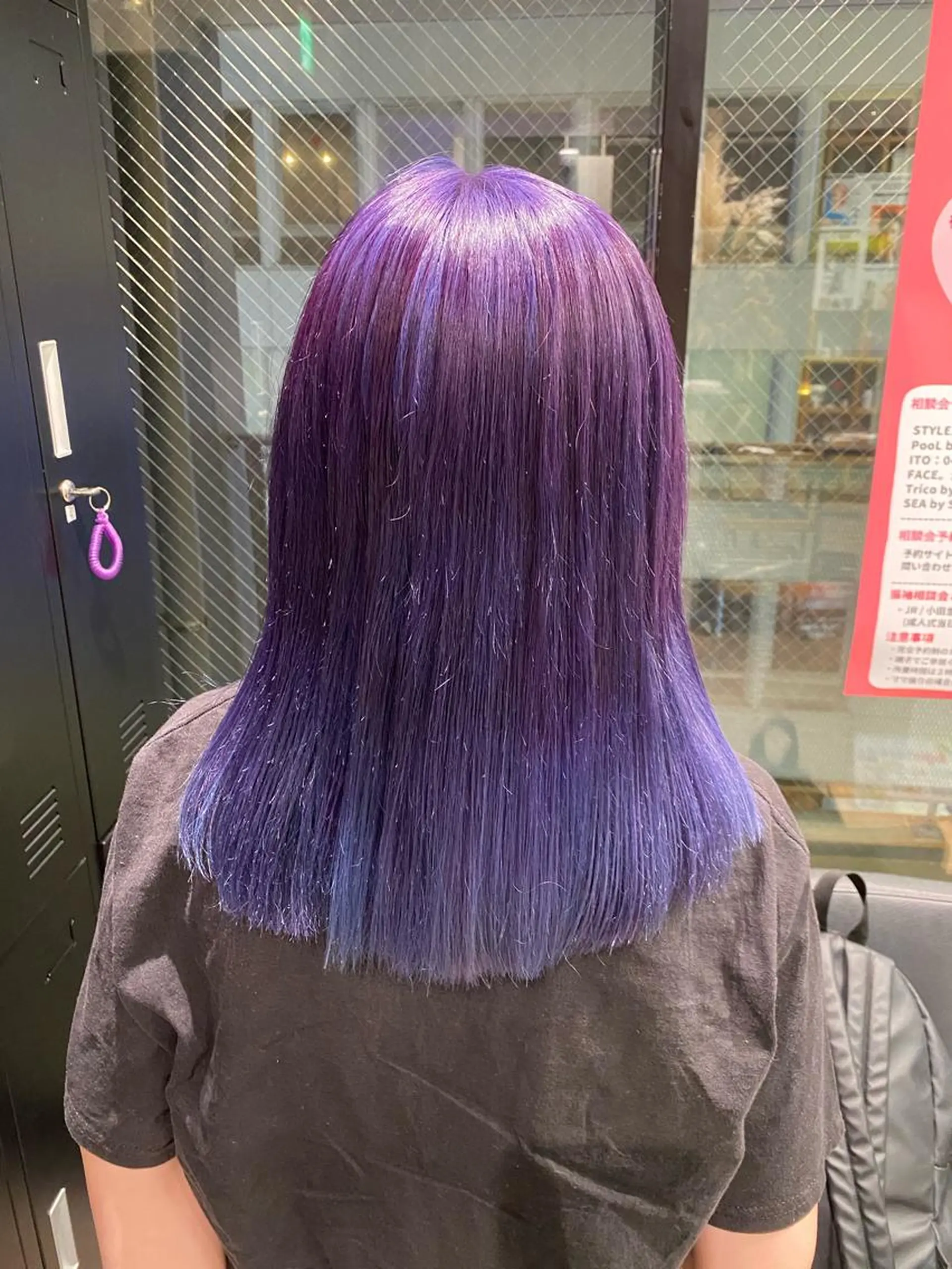 カラー ブリーチ カット ヘアカラー トリートメント hina💟 透明感カラーのヘアスタイル