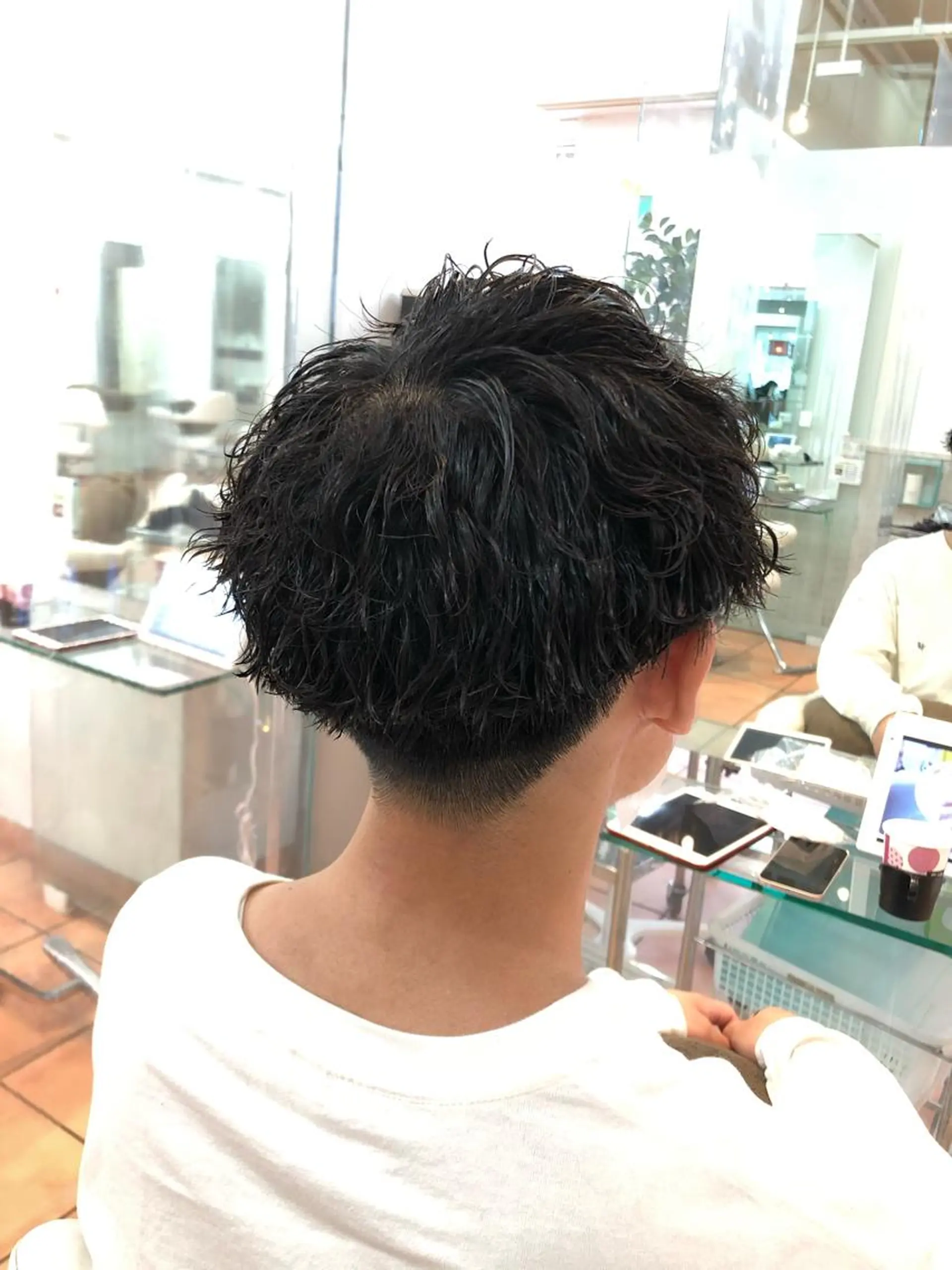 ショート メンズ メンズパーマ屋さん /yuki☃️💭のヘアスタイル