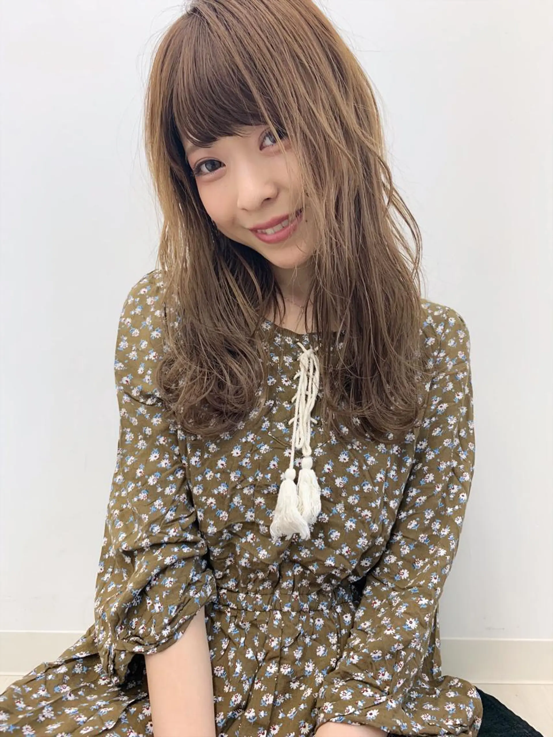 セミロング 海外デザイン🇺🇸 石渡諒太のヘアスタイル