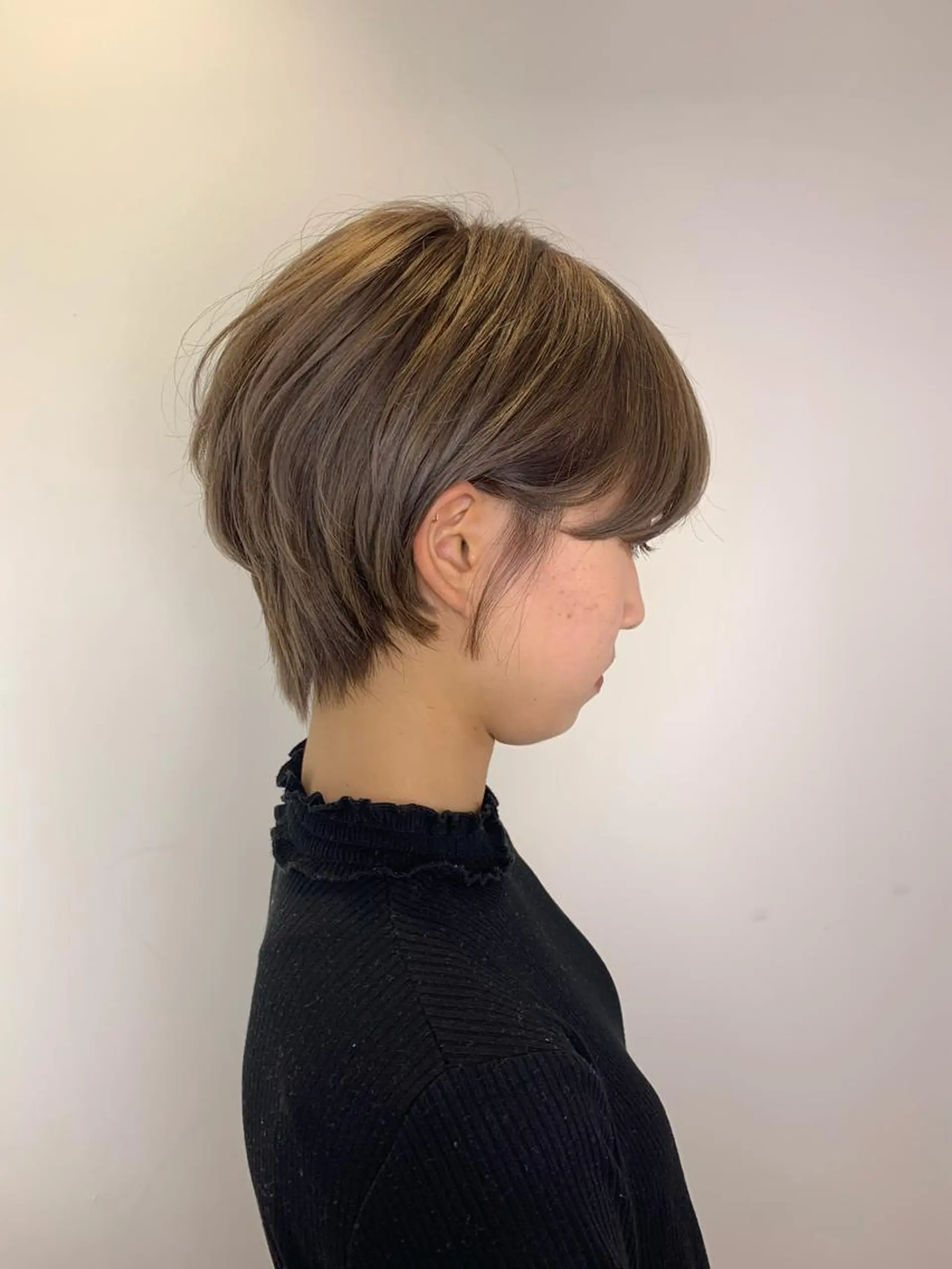 ショート ハンサムショート ショートヘア カット 豊浦 翔太のヘアスタイル
