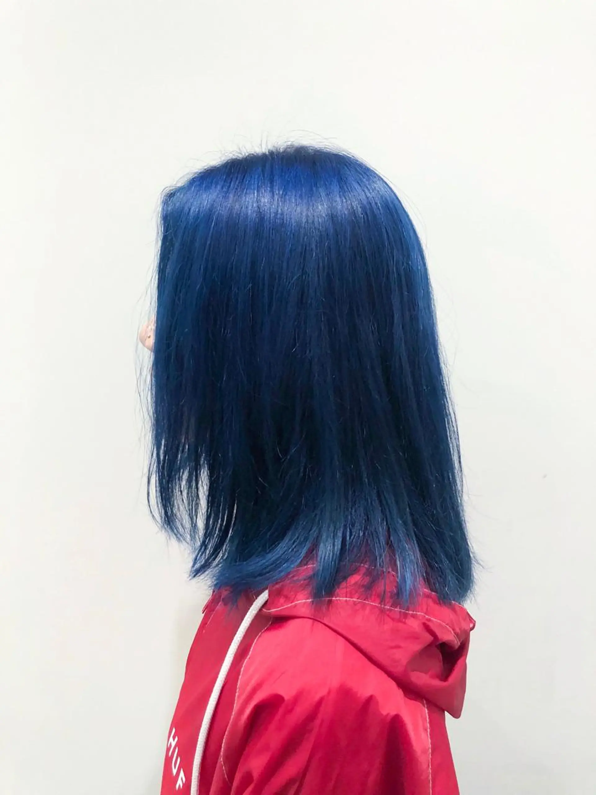 カラー ブリーチ ブルーカラー グラデーションカラー インナーカラー デザインカラー/ ブリーチ/稲若健太郎のヘアスタイル