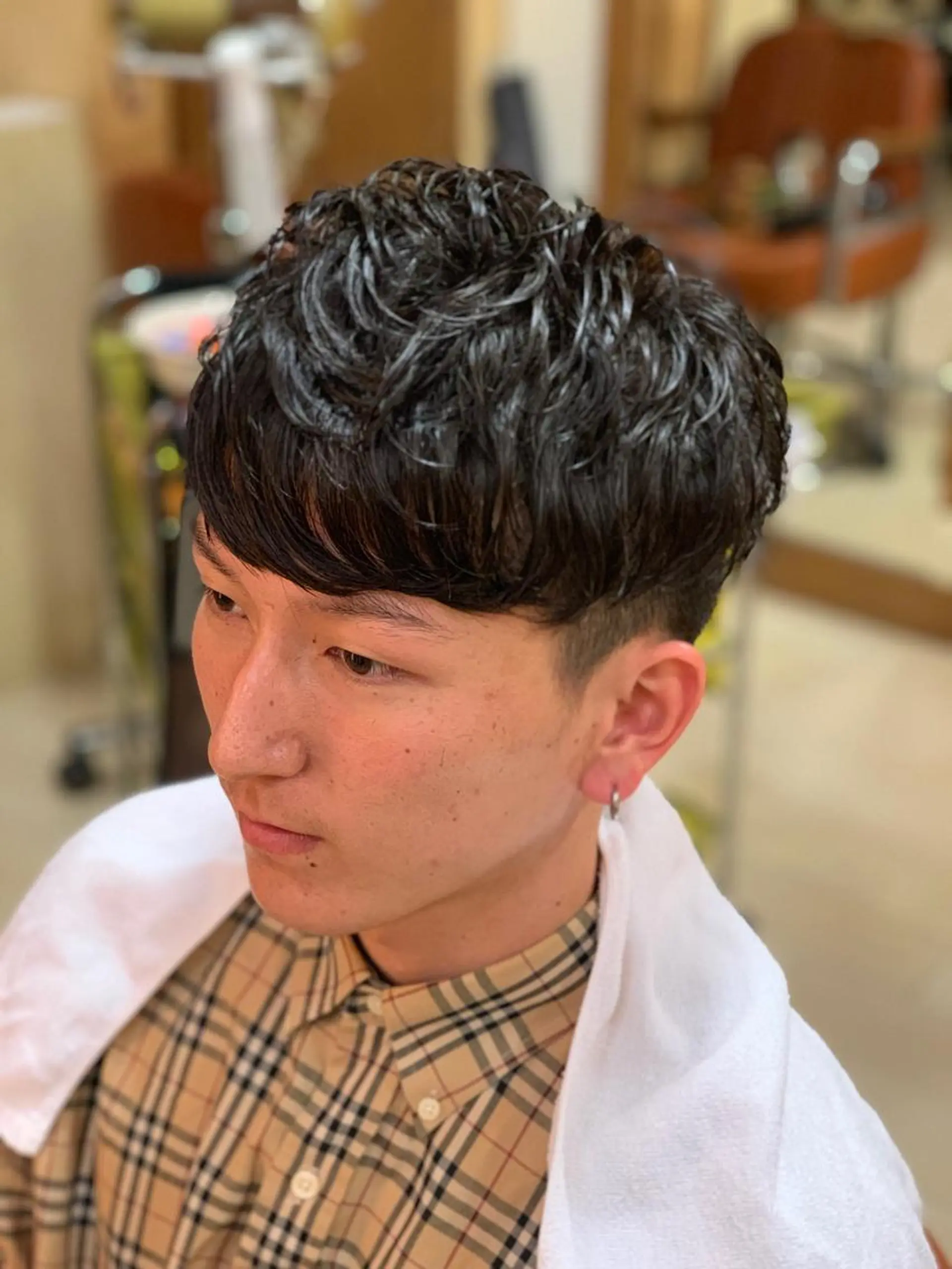ショート パーマ HOMMEHAIR4所属・砂川 太成のヘアスタイル