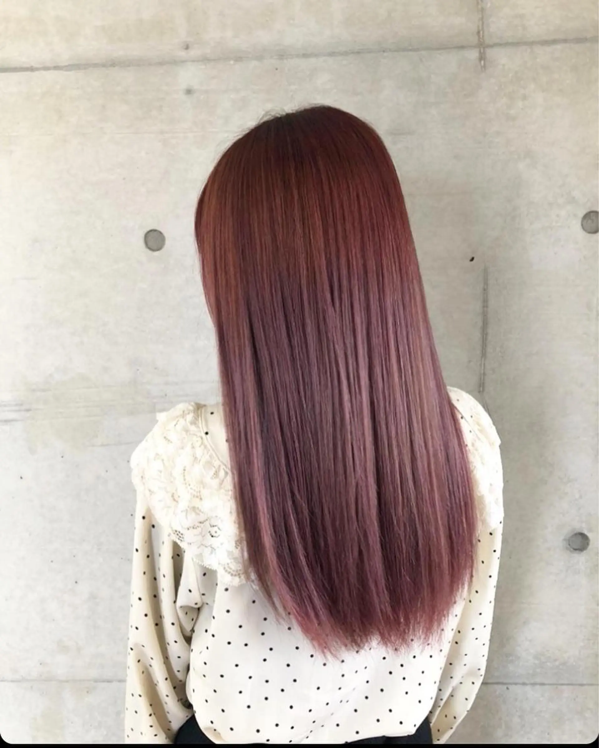 ロング カラー nagisa /縮毛矯正のヘアスタイル