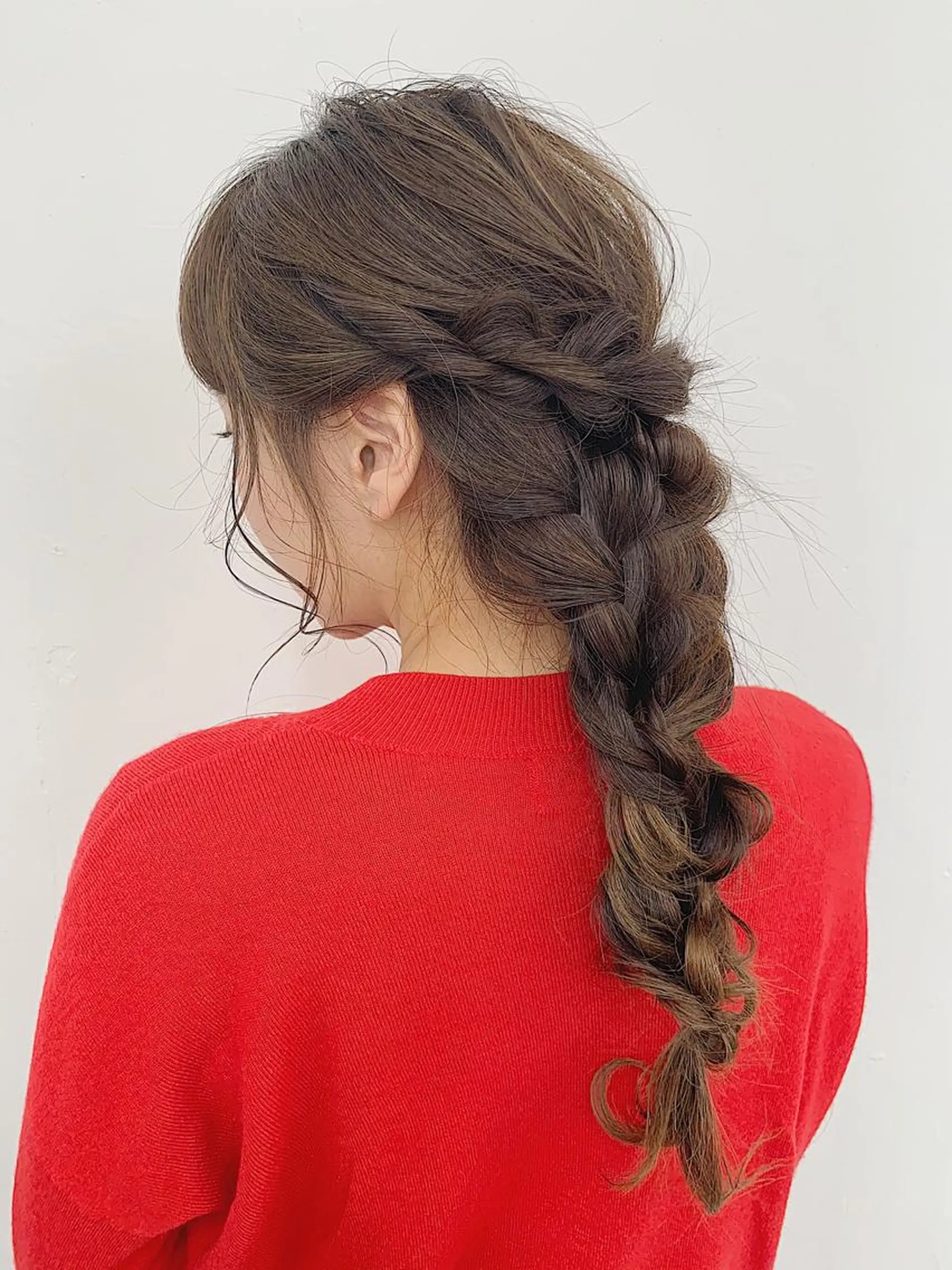 ロング chama レイヤーカットのヘアスタイル