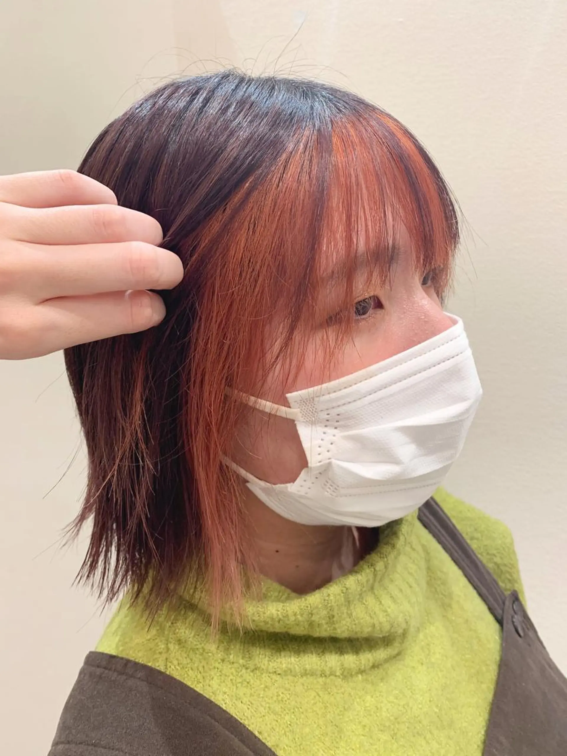 ミディアム カラー ヘアカラー 🍓おかだ ゆい🍓のヘアスタイル