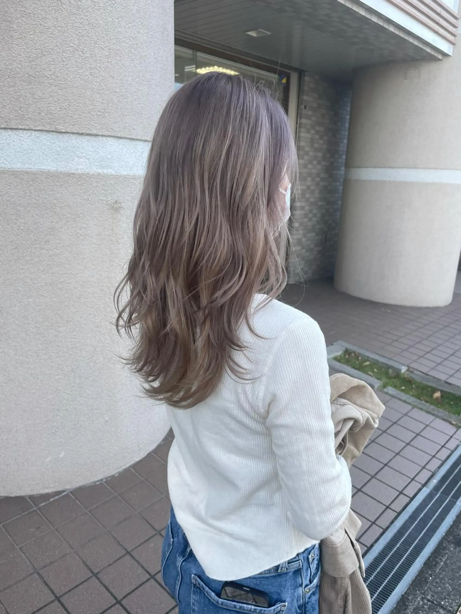 セミロング ヘアカラー カラー職人/上川原 雄飛のヘアスタイル