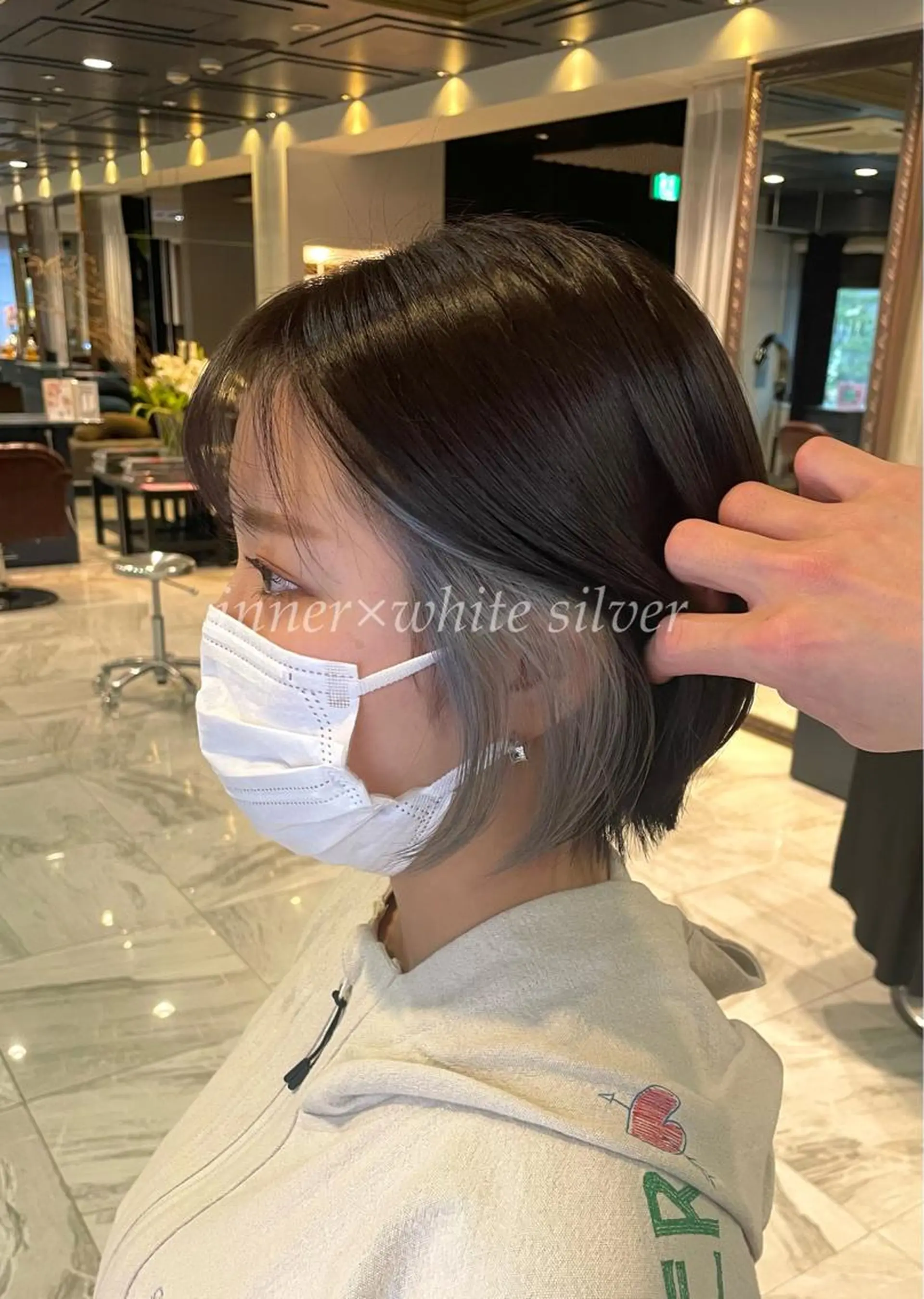 ショート AO所属・ボブ/艶カラー/ 縮毛矯正/寺岡祐斗のヘアスタイル