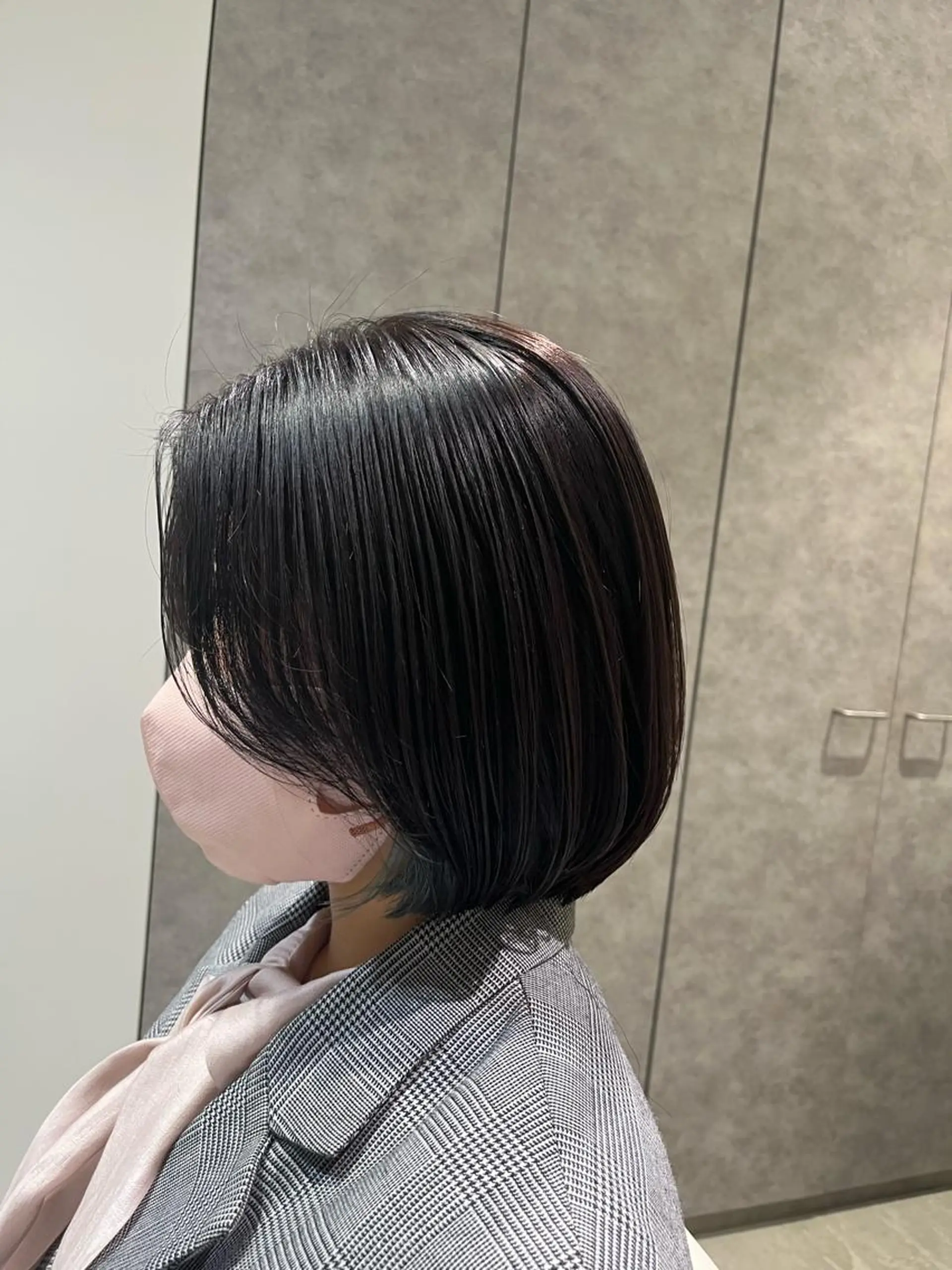 ショート 前下がりボブ ボブ LUNA🌙韓国ヘア 🌙レイヤーカットのヘアスタイル