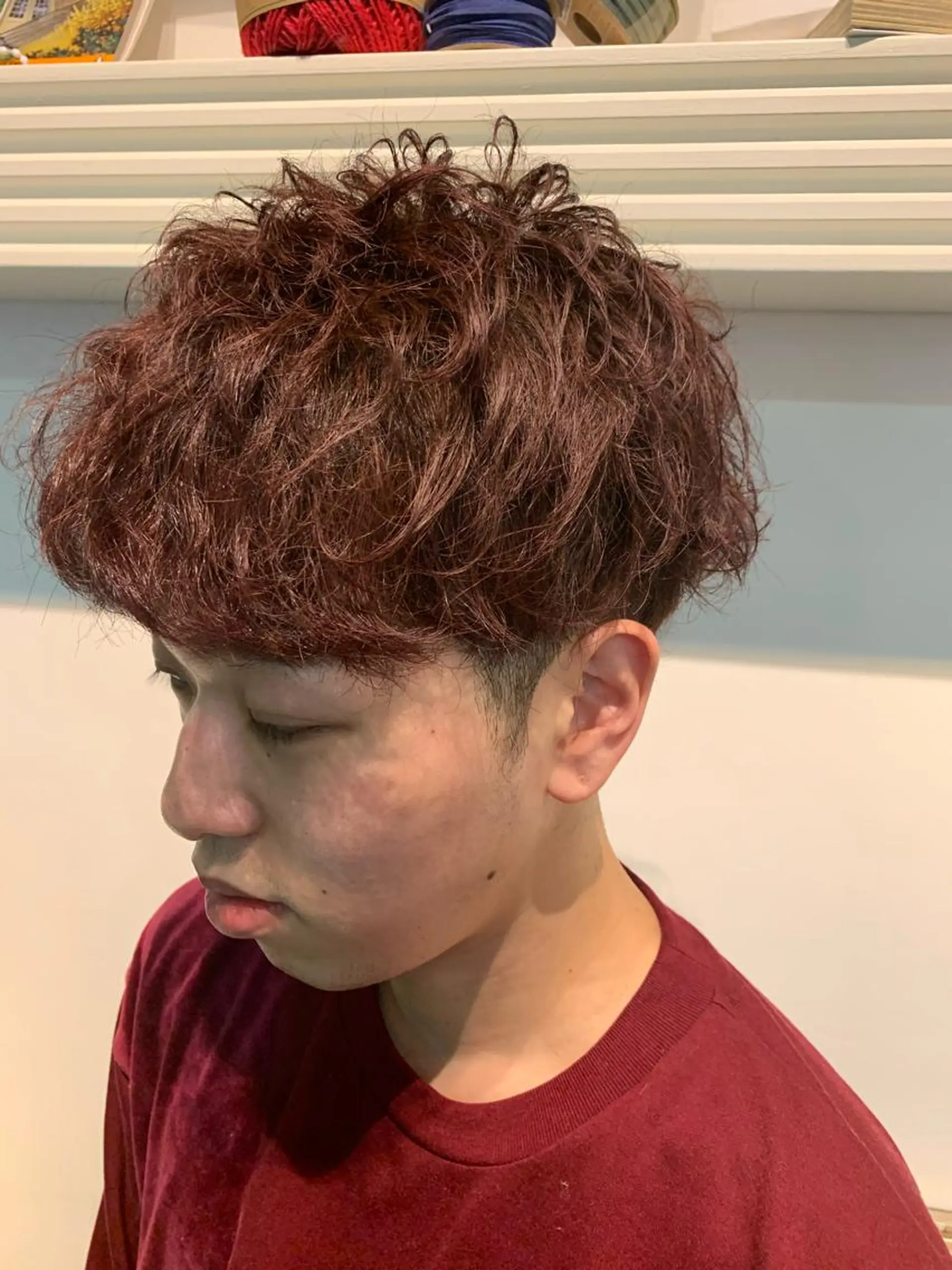 ショート カット ヘアカラー トリートメント 山口 竣也のヘアスタイル
