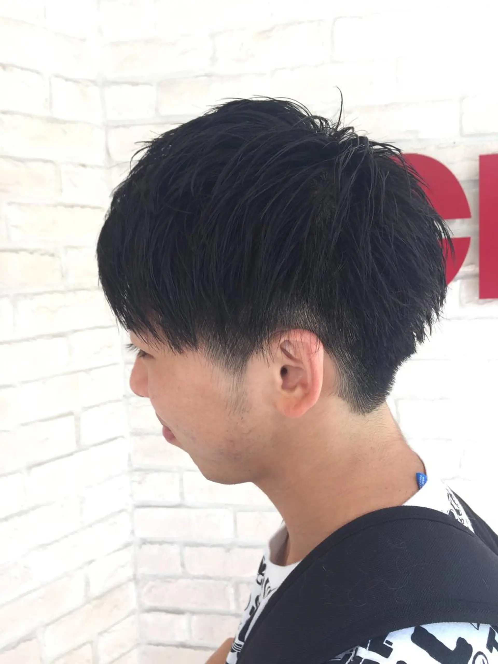 ショート メンズ 吉岡 三四朗のヘアスタイル