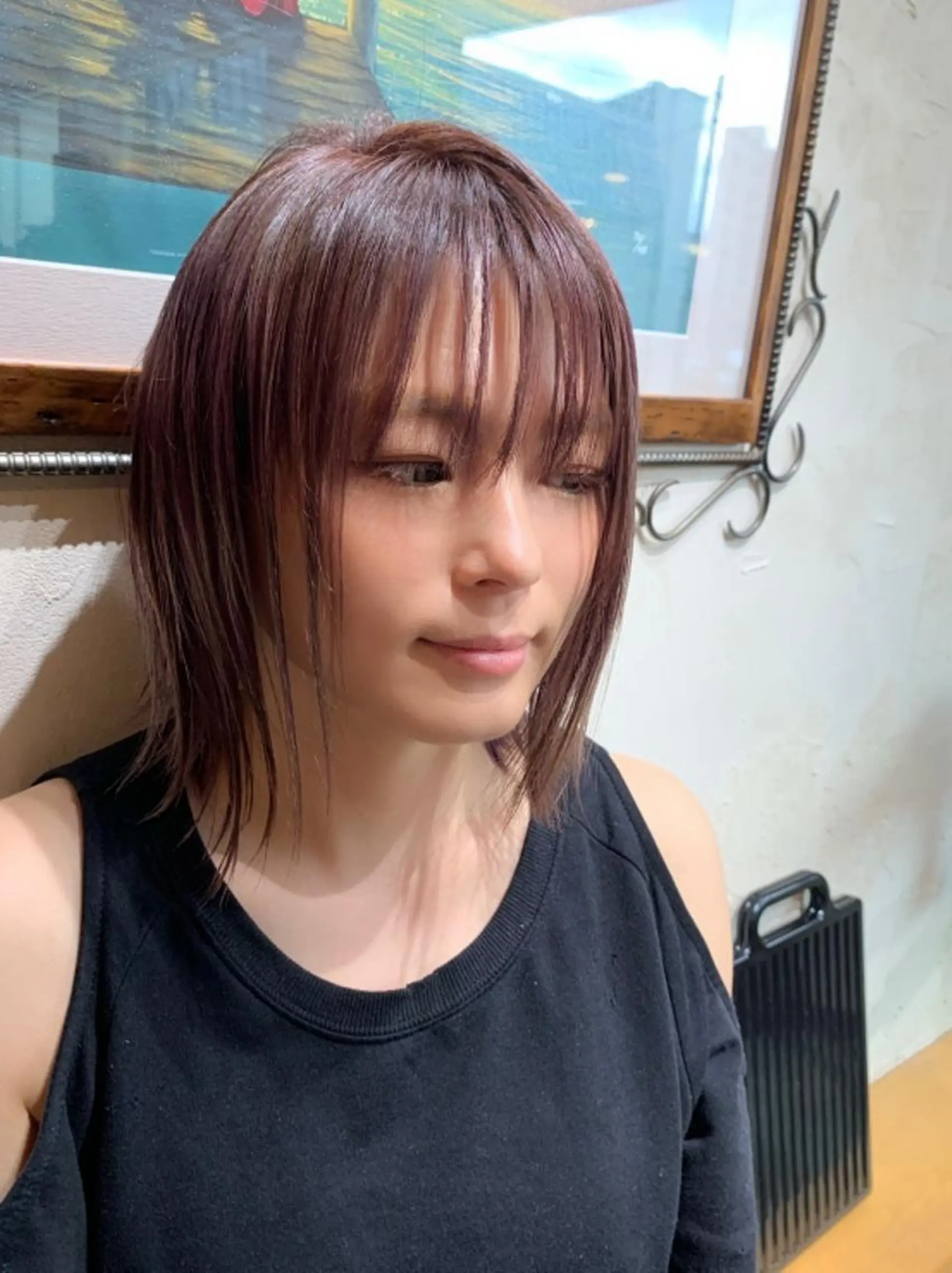 ミディアム 高橋 誉幸のヘアスタイル