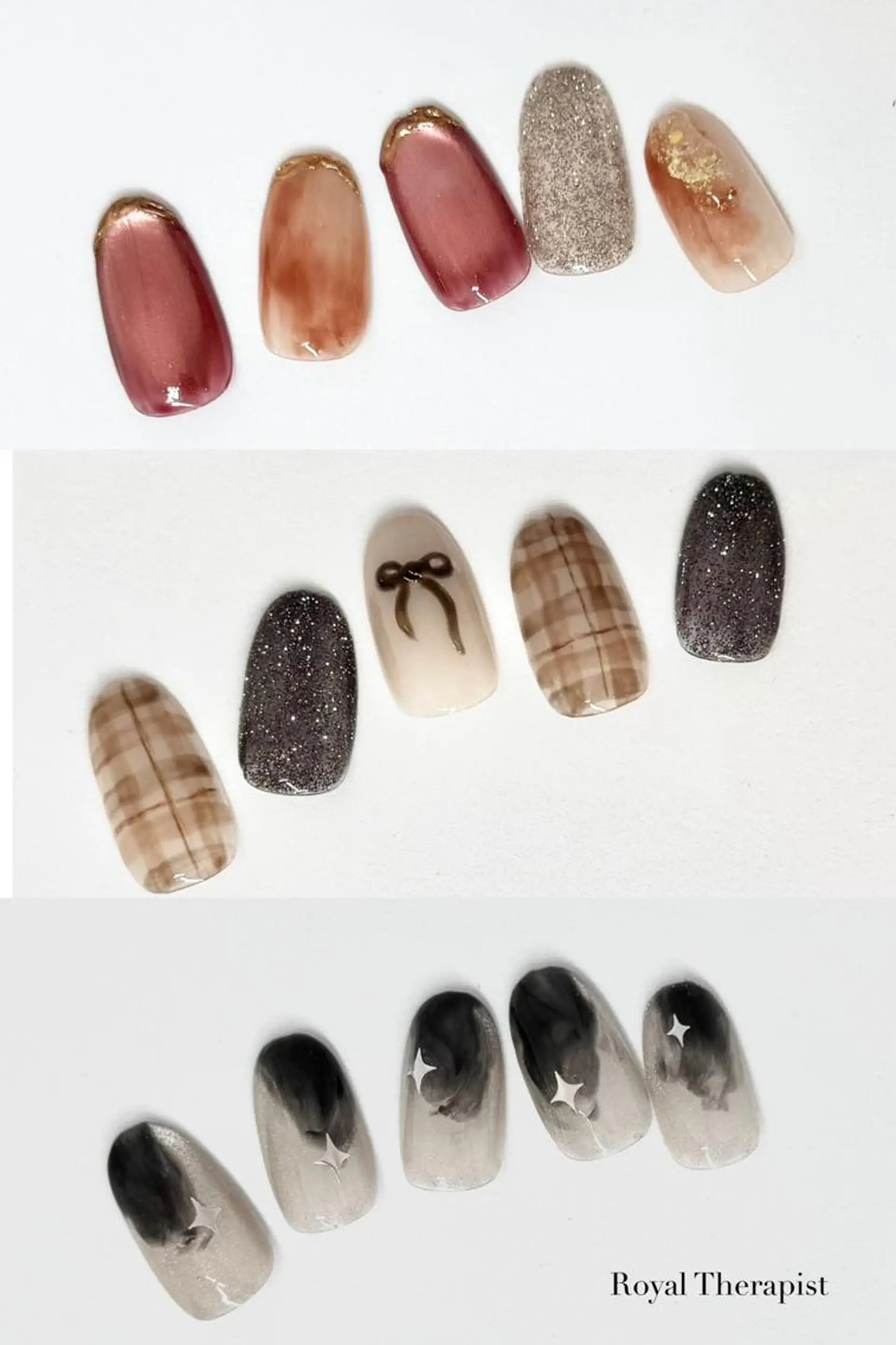 ネイル 長さ出し フラッシュネイル フットネイル フレンチネイル ジェルネイル ハンドネイル 【山岡】 ロイヤル•セラピストのネイルデザイン