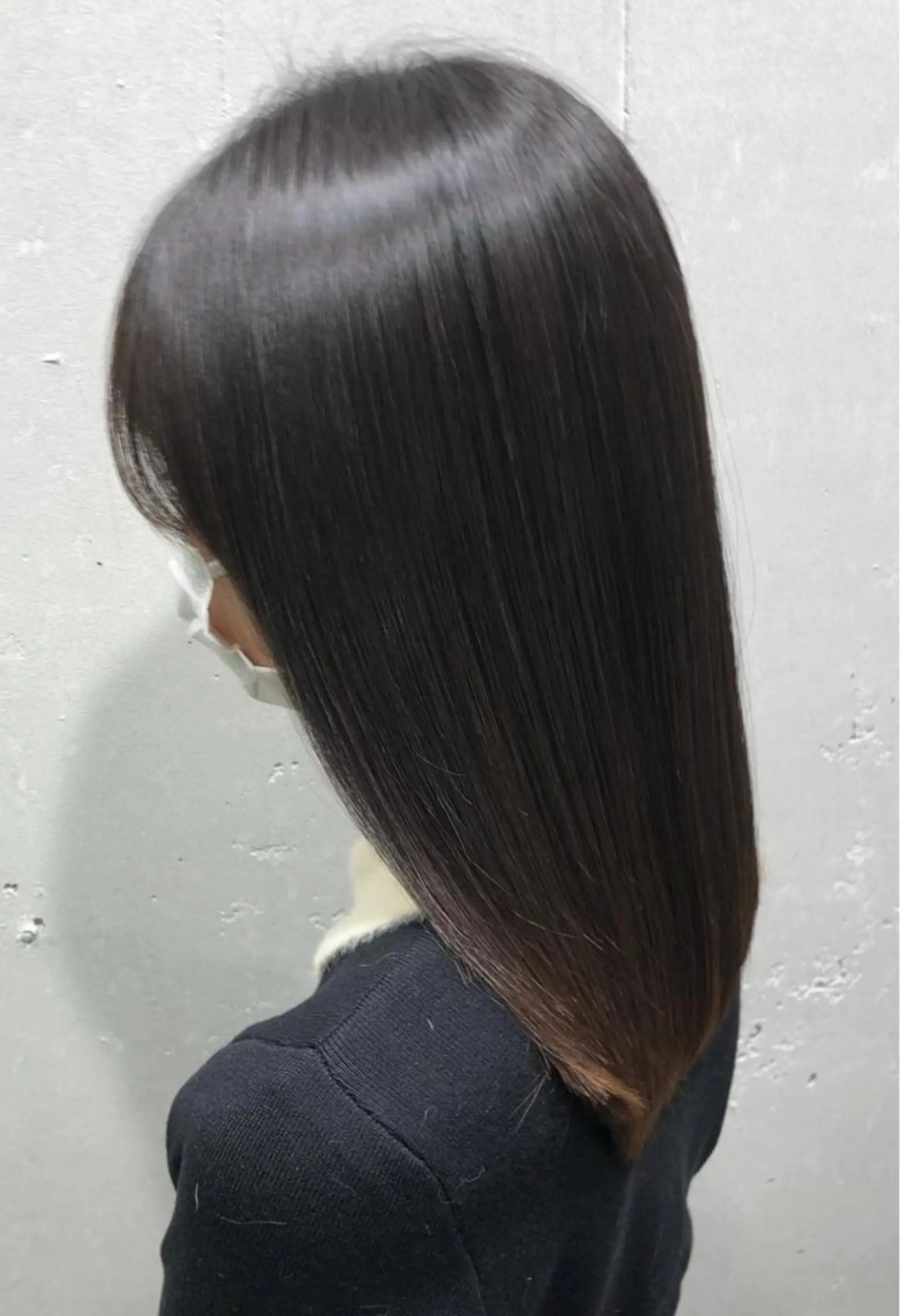 セミロング 高橋 かのんのヘアスタイル
