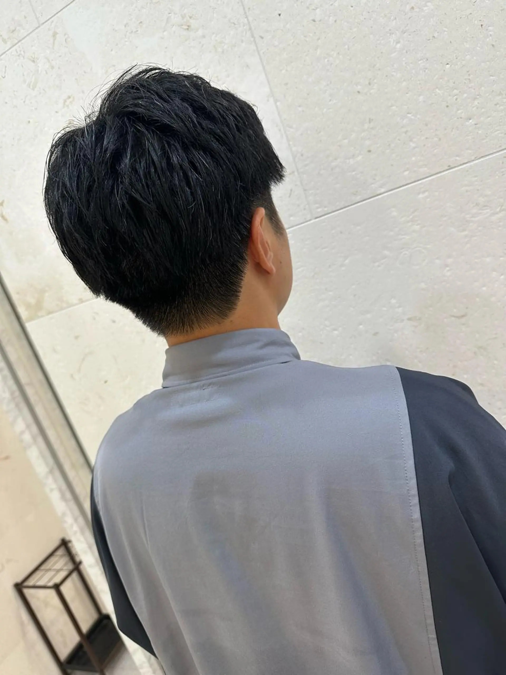 ショート メンズ ツーブロック 刈り上げ 安田 柚月のヘアスタイル
